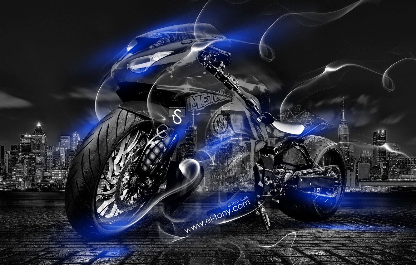 Neon Bike Wallpapers Wallpaper Cave