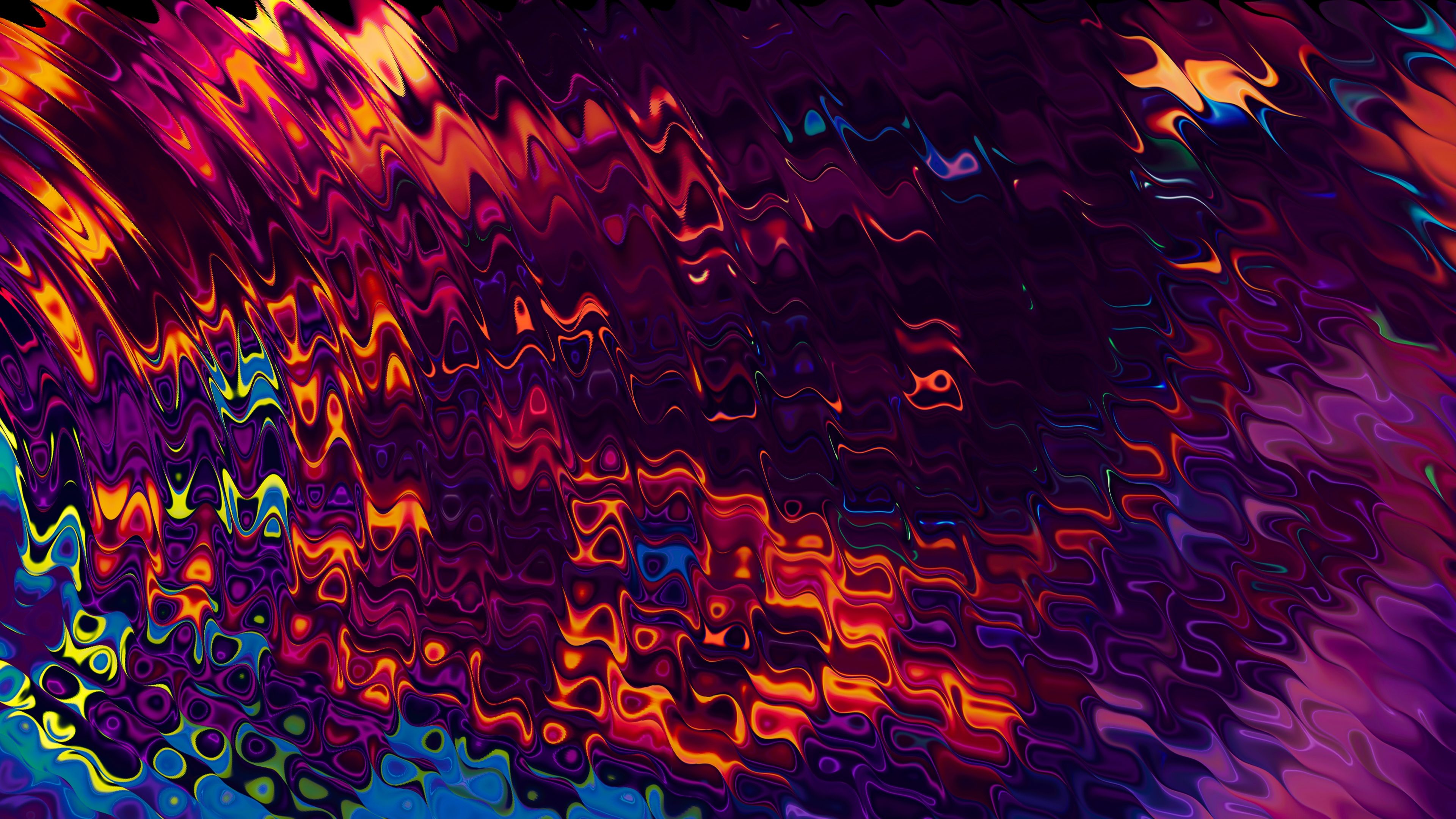 Multi Colored Wave Abstract HD Wallpapers Wallpaper Cave
