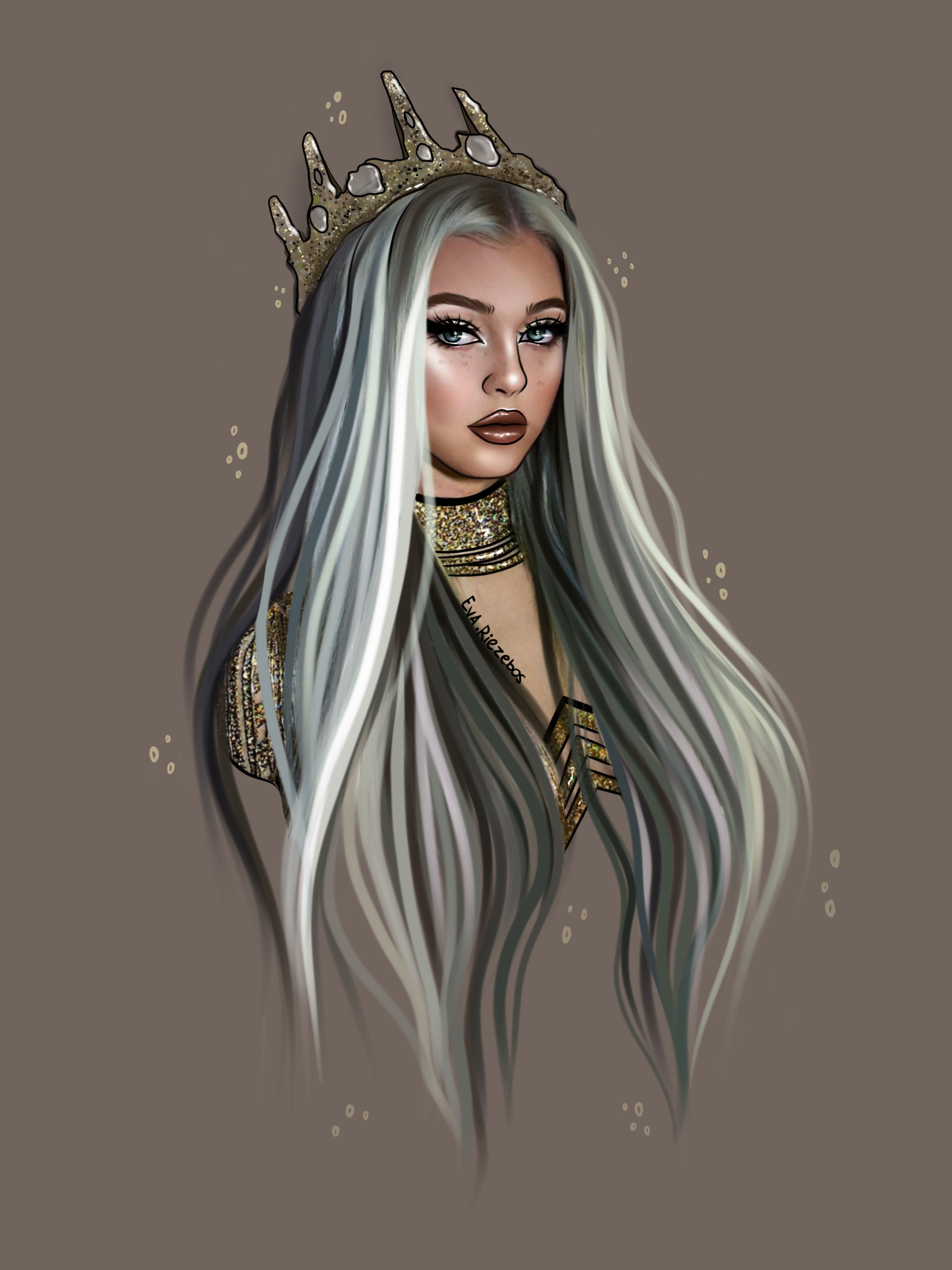 Black Girls With Crown Wallpapers Wallpaper Cave