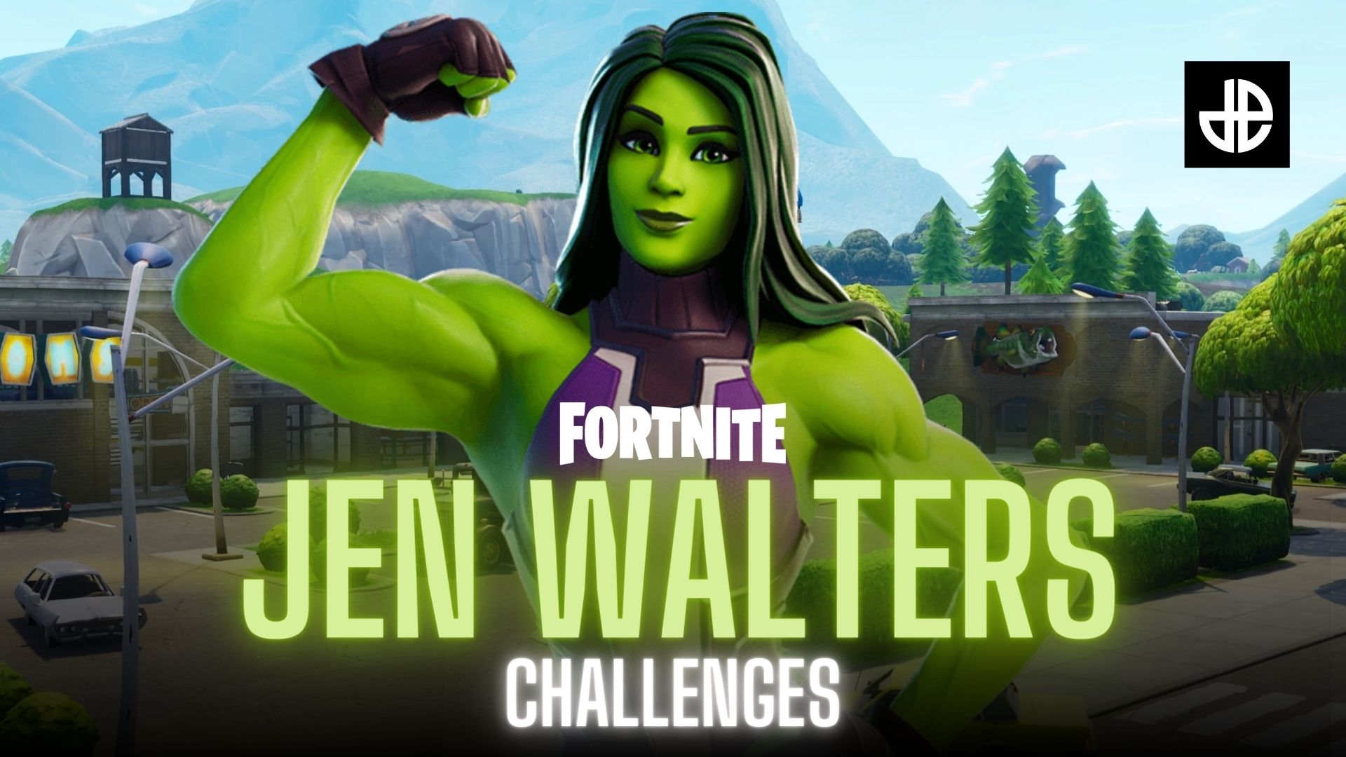 She Hulk Fortnite Wallpapers Wallpaper Cave