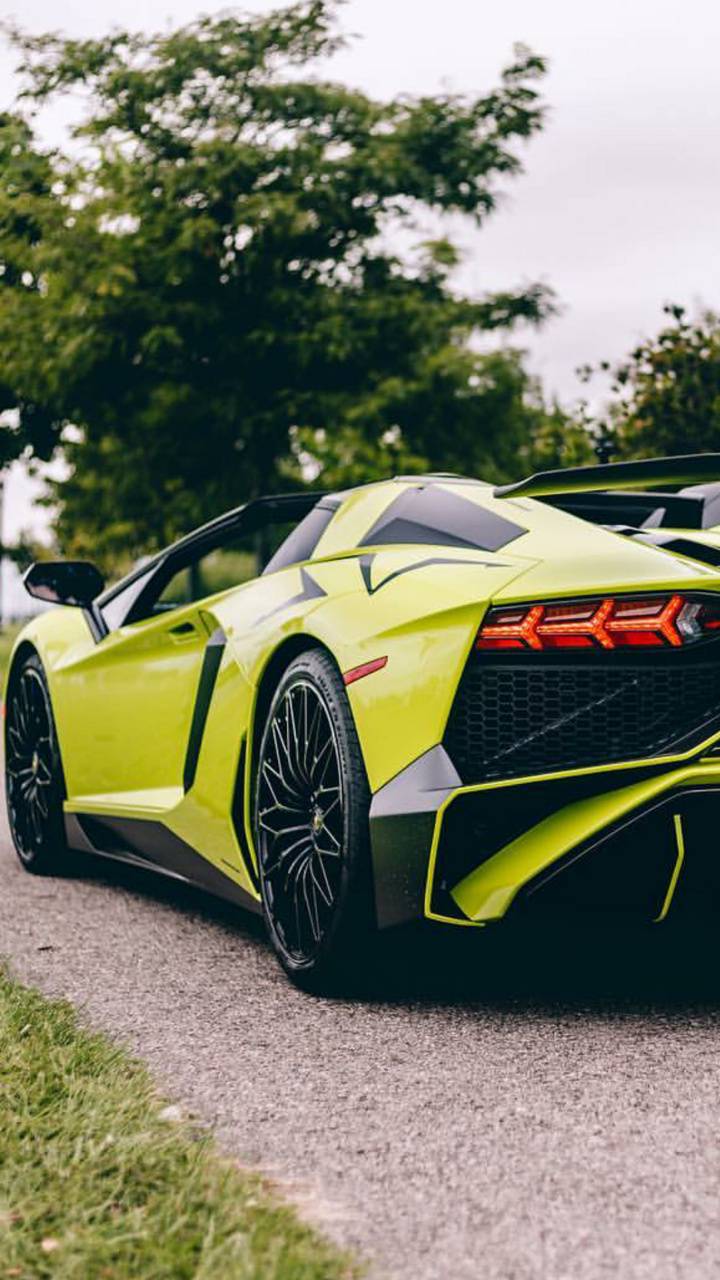 Lime Green Sports Car Wallpapers Wallpaper Cave
