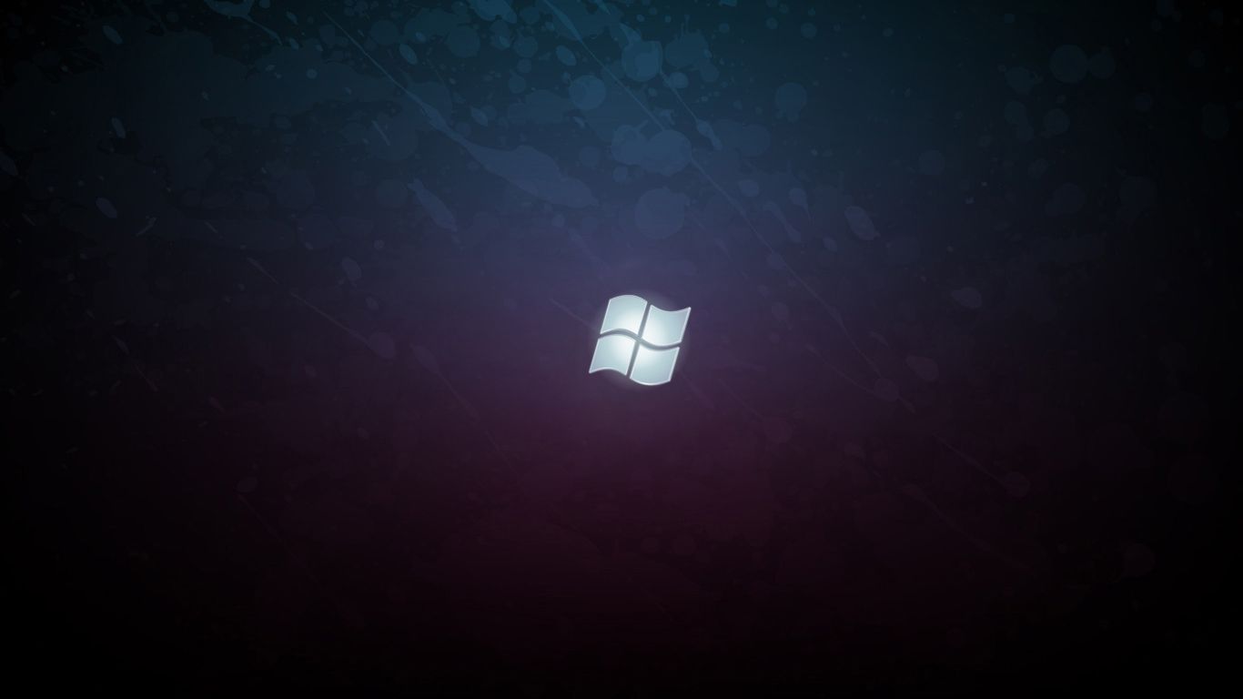 Windows 7 Black Desktop Background