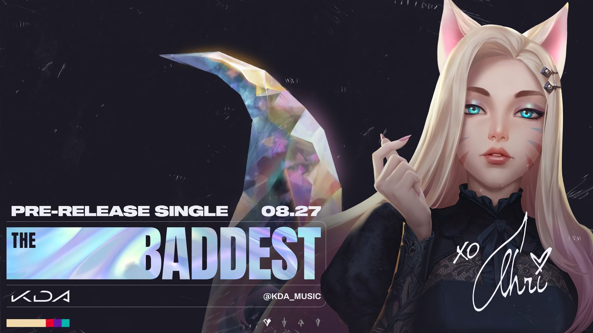 KDA The Baddest Wallpapers Wallpaper Cave