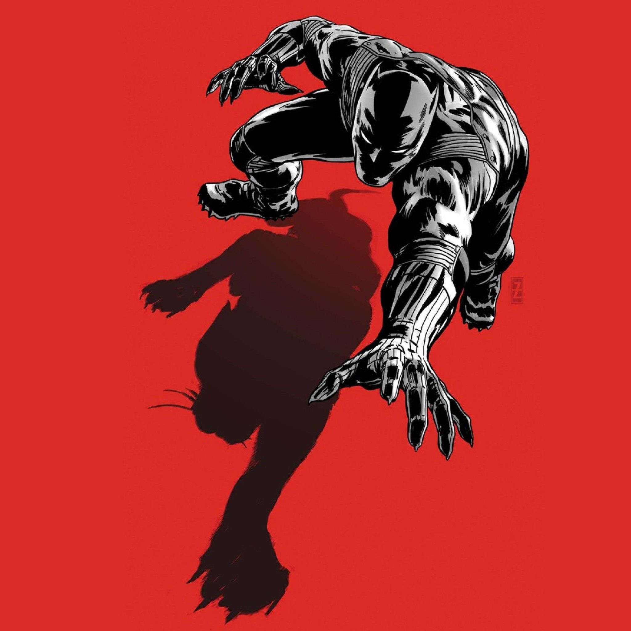 Black Panther Art Marvel Comic Wallpapers Wallpaper Cave