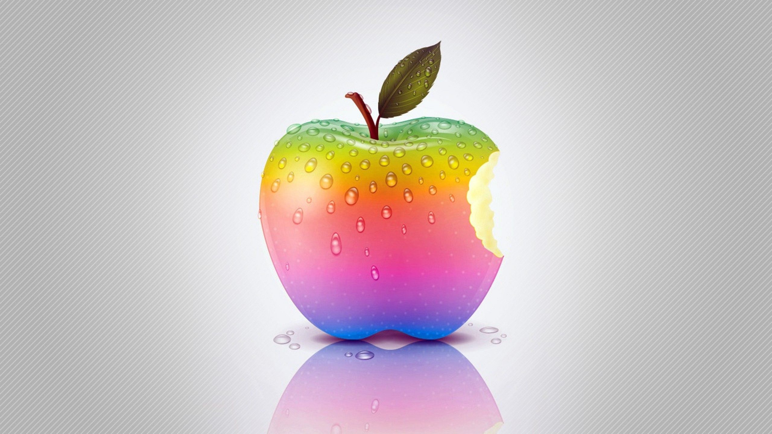 Apple Rainbow Abstract HD Wallpapers Wallpaper Cave