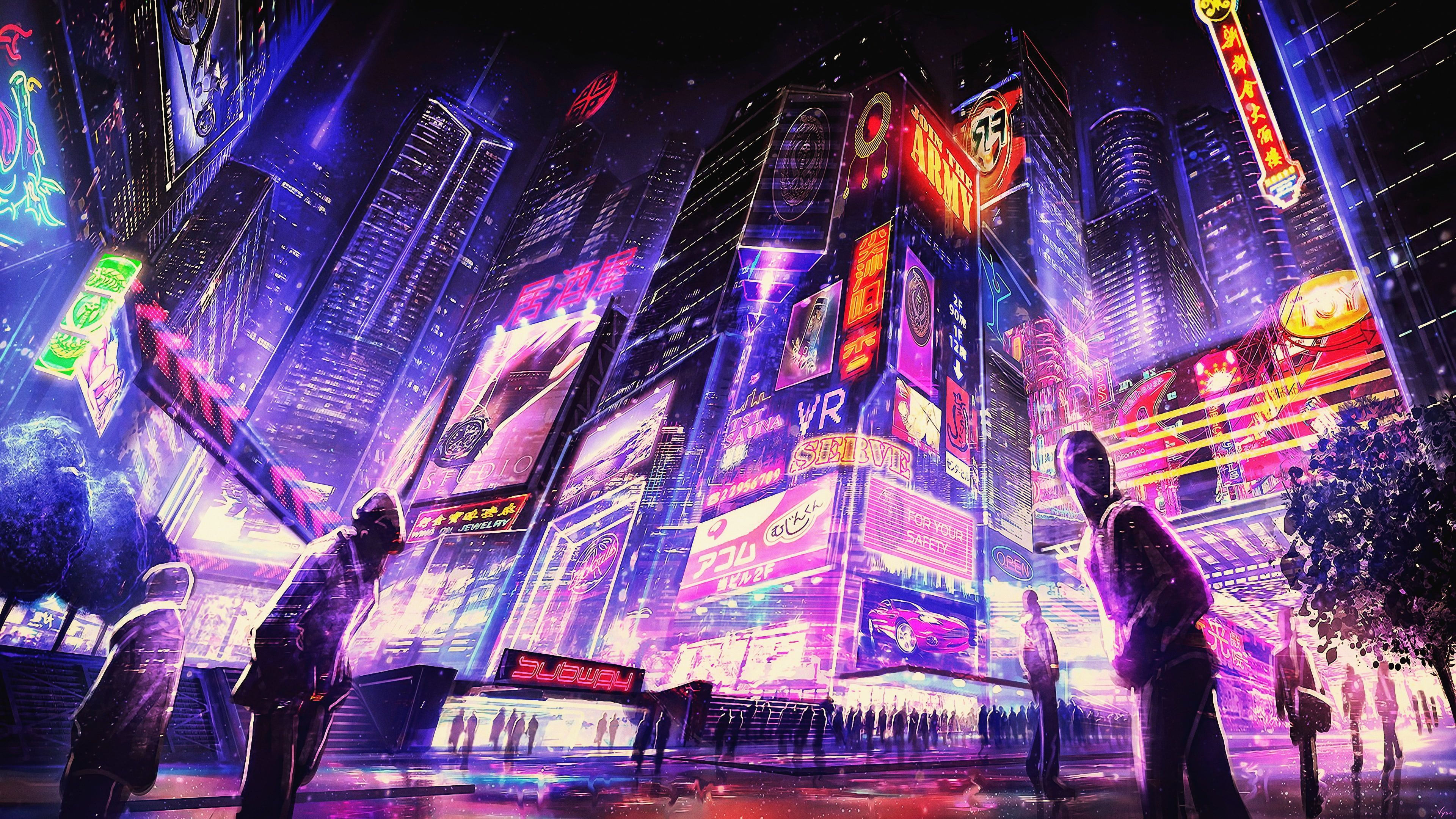 Cyber City Wallpapers Wallpaper Cave