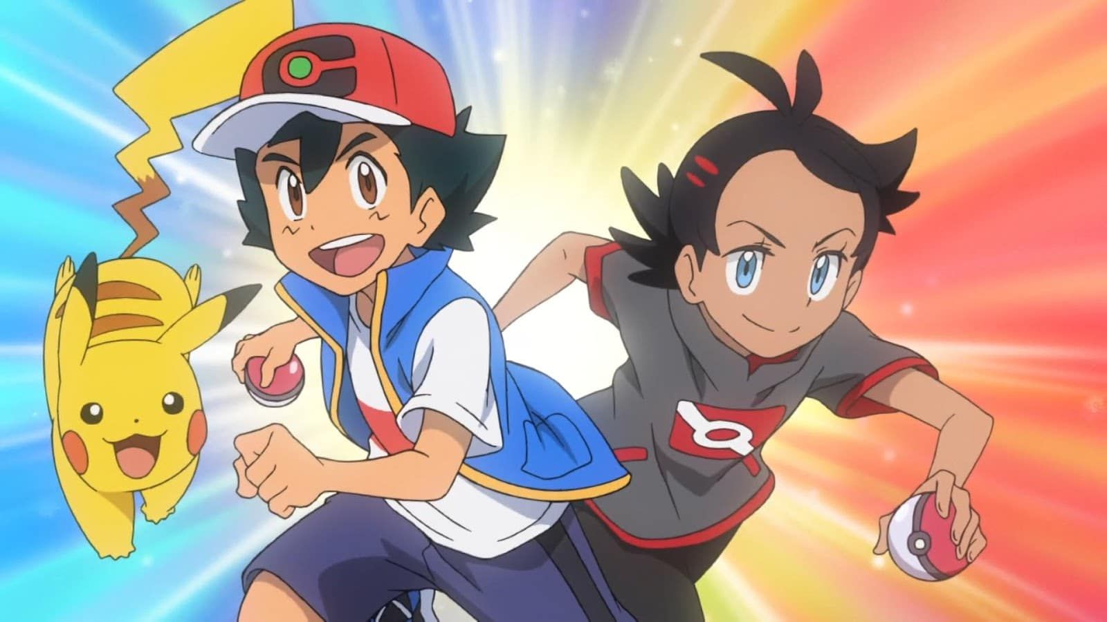 Pokemon Journeys Ash And Goh Wallpaper Goimages Connect