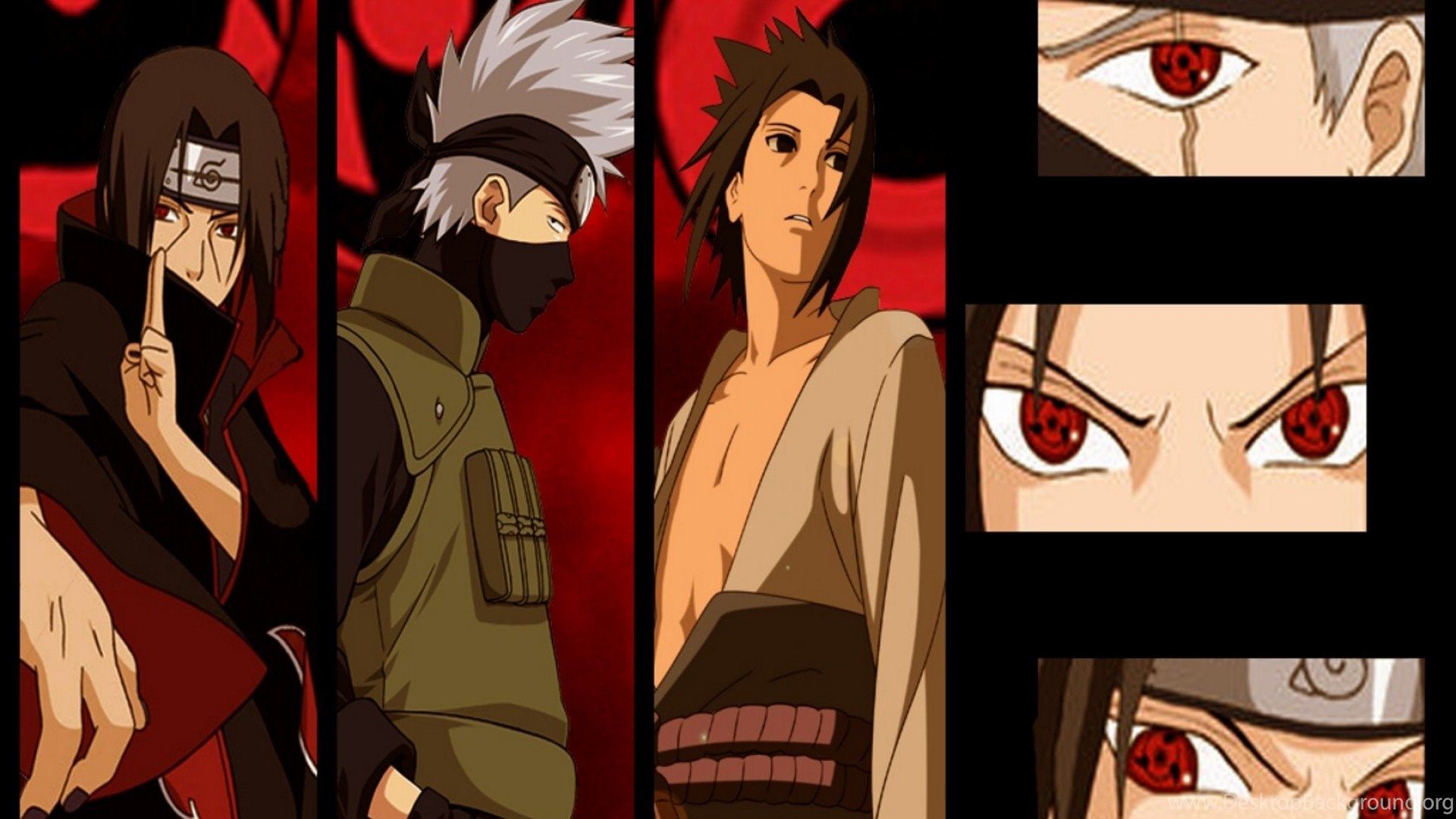 Kakashi And Itachi Wallpapers Wallpaper Cave