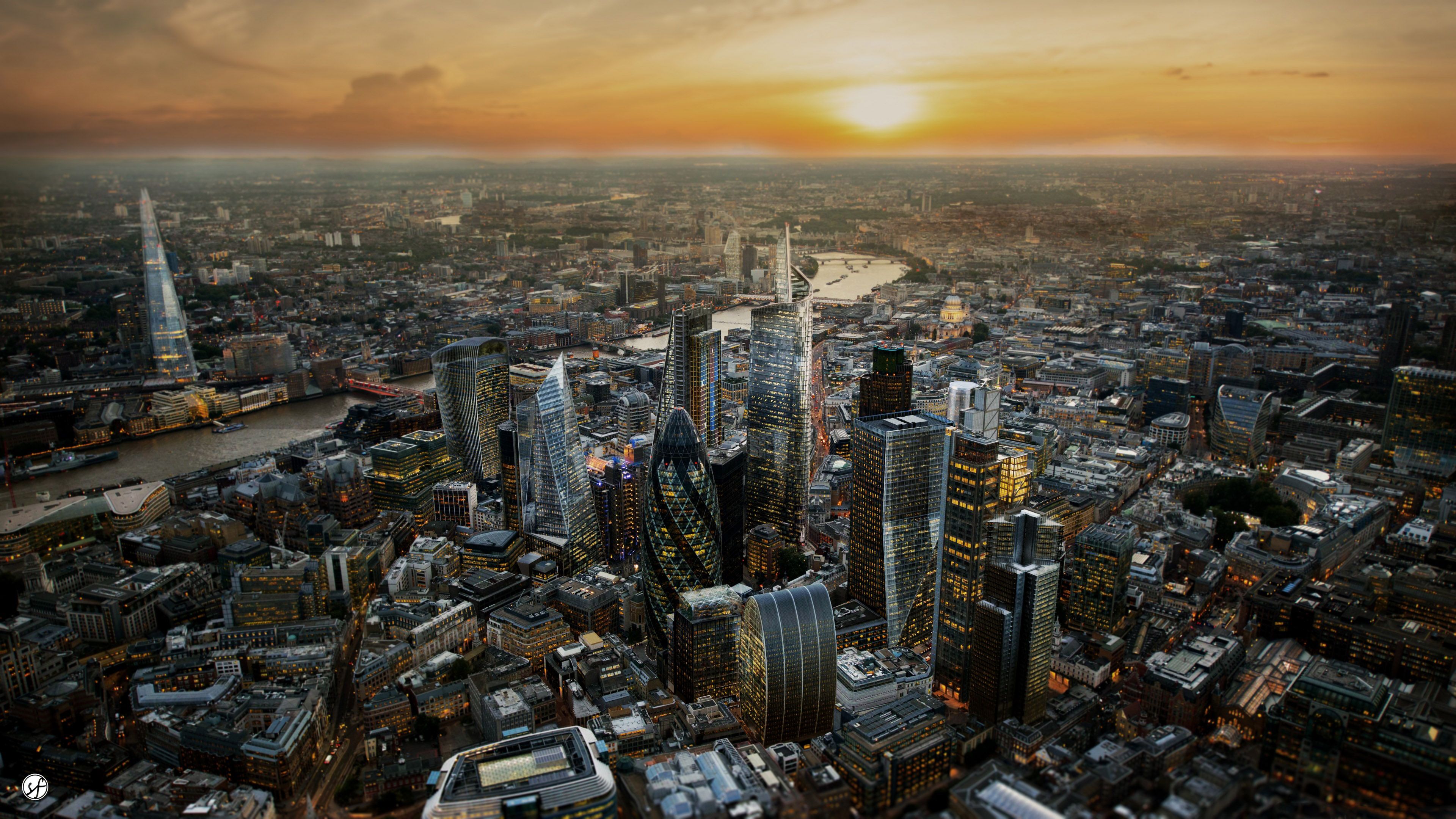 London Skyline Wallpapers Wallpaper Cave
