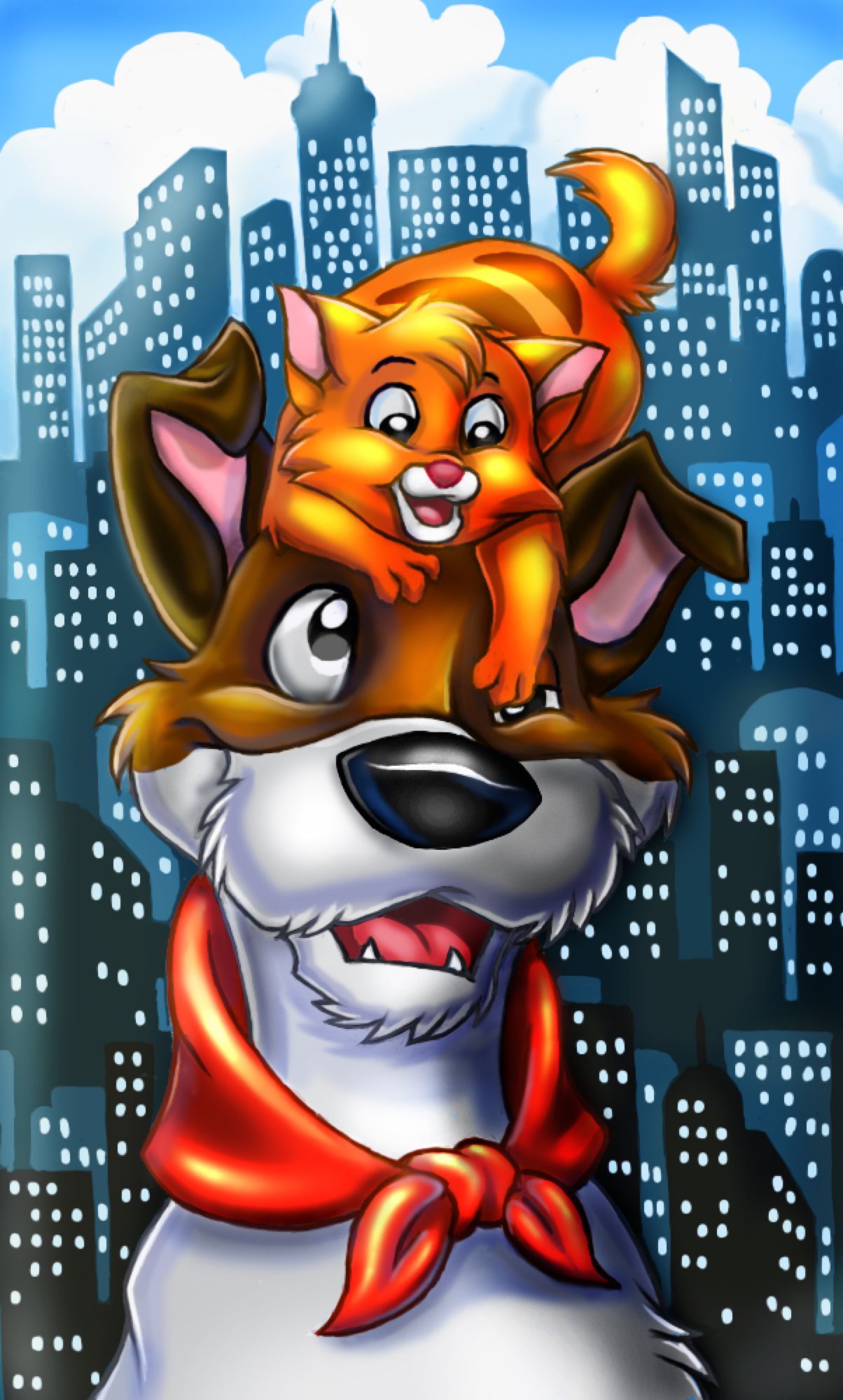 Oliver And Company Wallpapers Wallpaper Cave