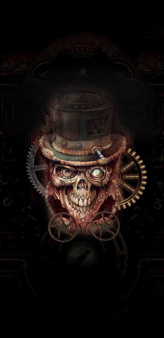 Cool Steampunk Wallpaper Phone / Steampunk country digital wallpaper