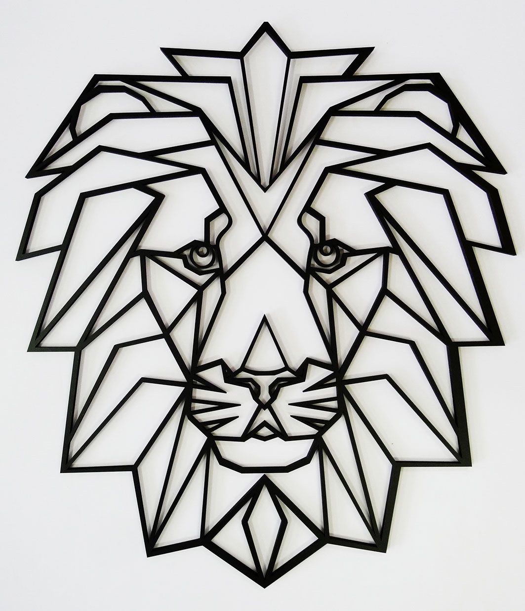 Lion Geometric Art Wallpapers Wallpaper Cave
