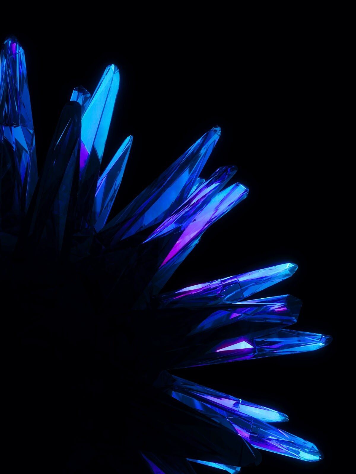 Blue Oled Wallpapers Wallpaper Cave