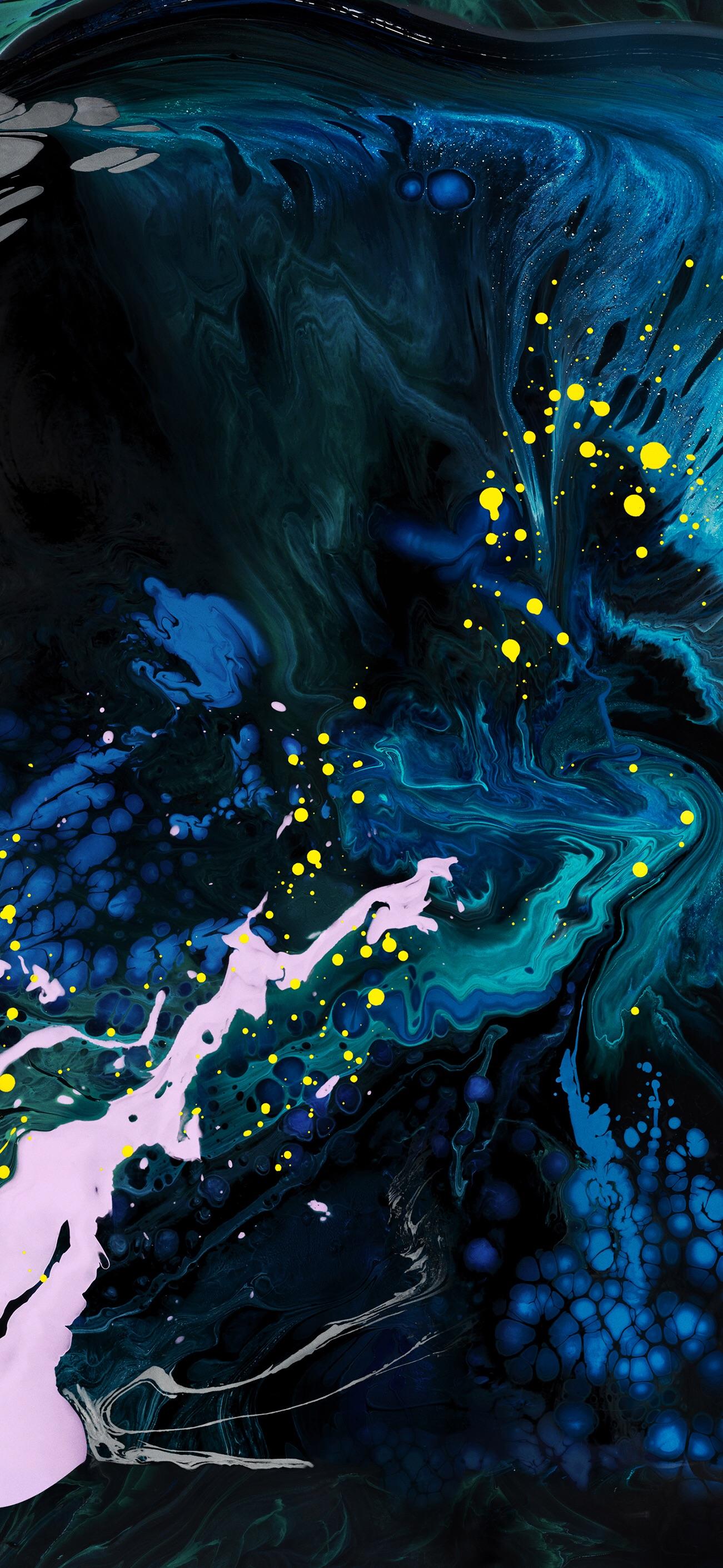 Blue Oled Wallpapers Wallpaper Cave