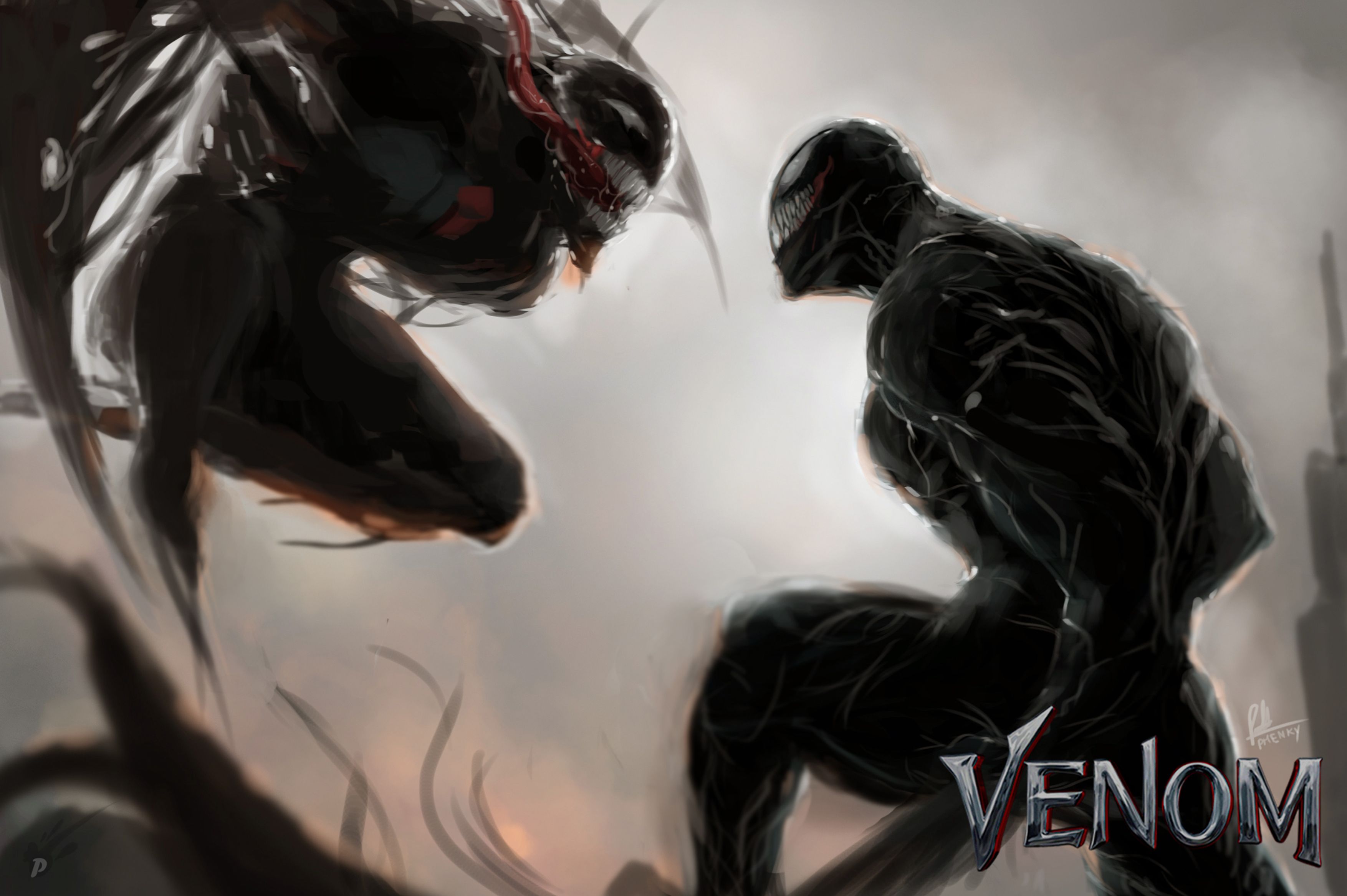 Venom Vs Riot Wallpapers Wallpaper Cave