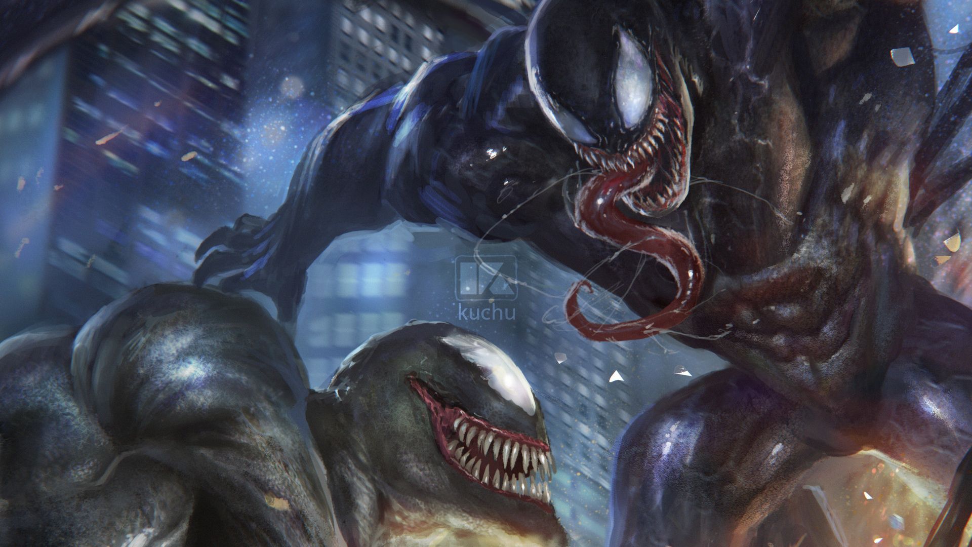 Venom Vs Riot Wallpapers Wallpaper Cave