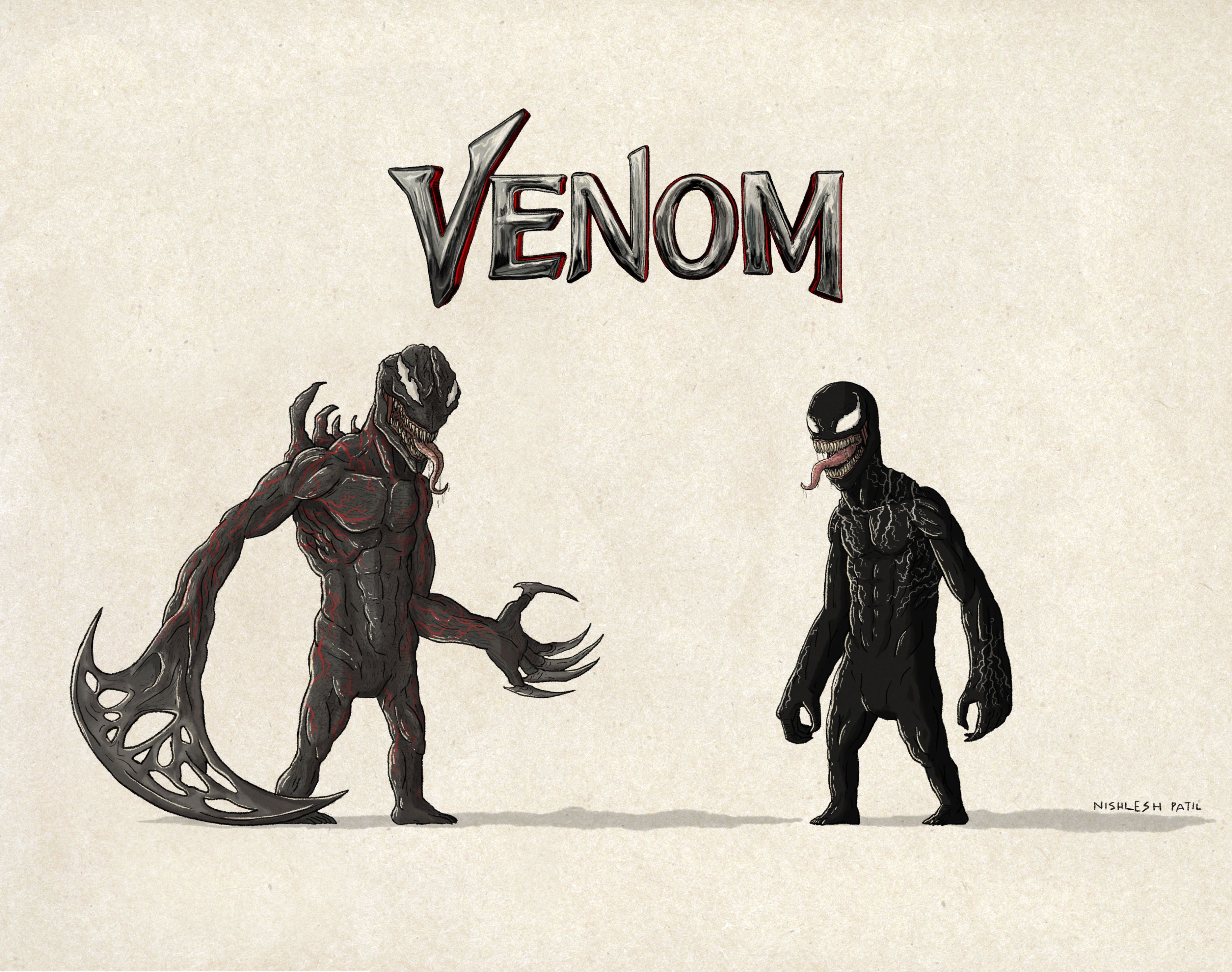 Venom Vs Riot Wallpapers Wallpaper Cave