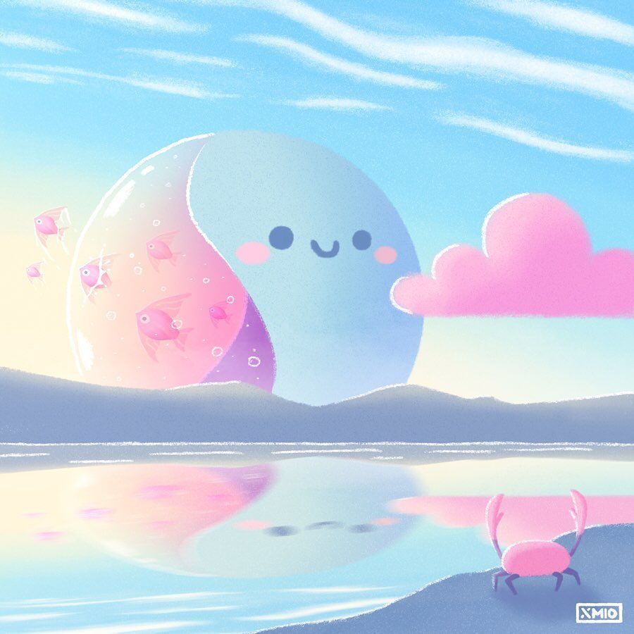 Cute Art Wallpapers Wallpaper Cave