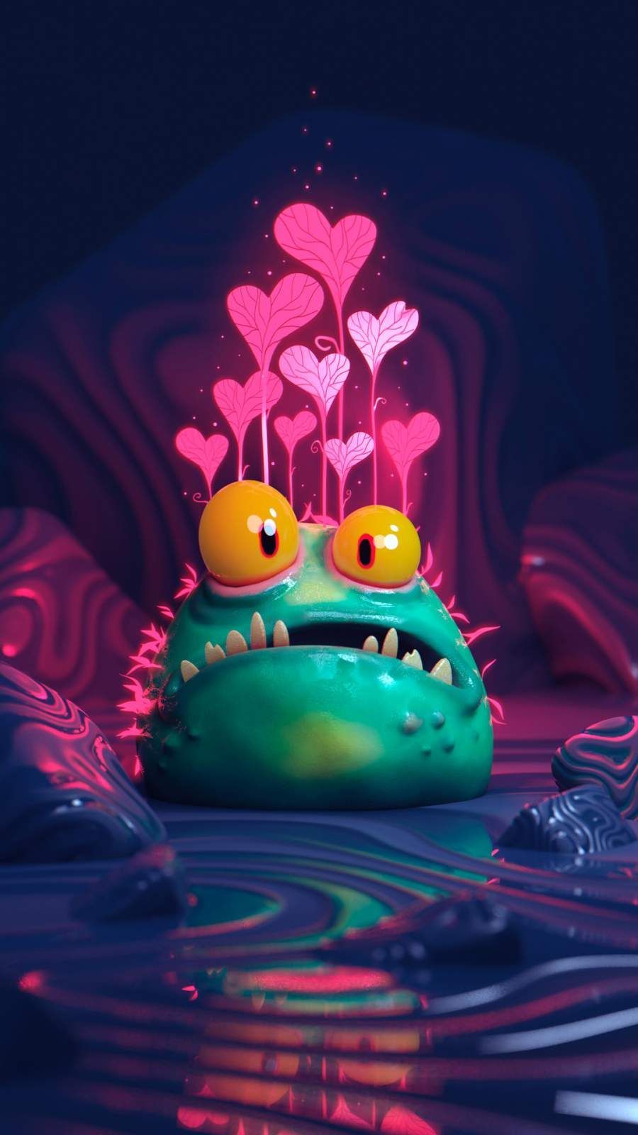 Cute Monster Wallpapers Wallpaper Cave