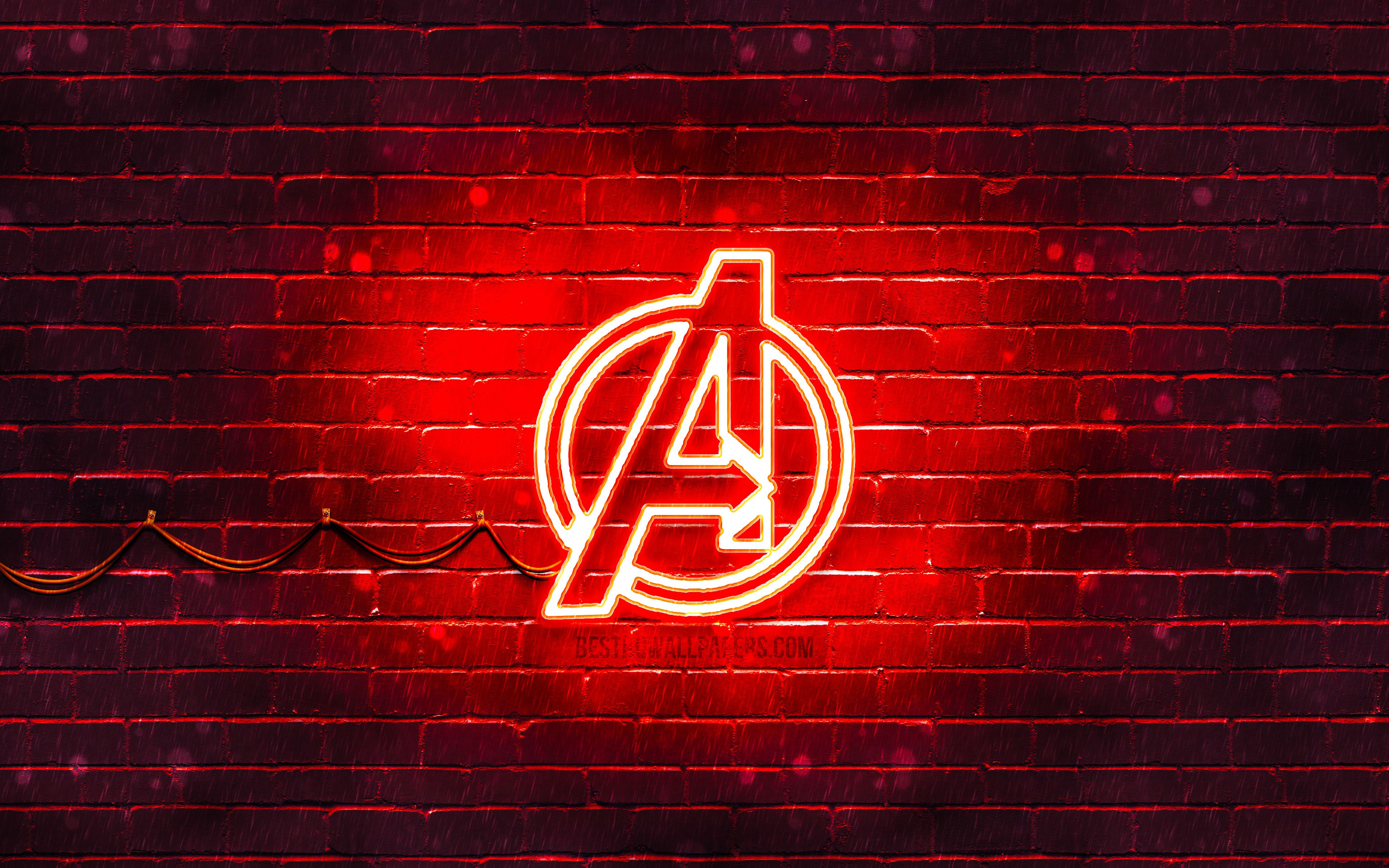 Neon Light Avengers Wallpapers Wallpaper Cave