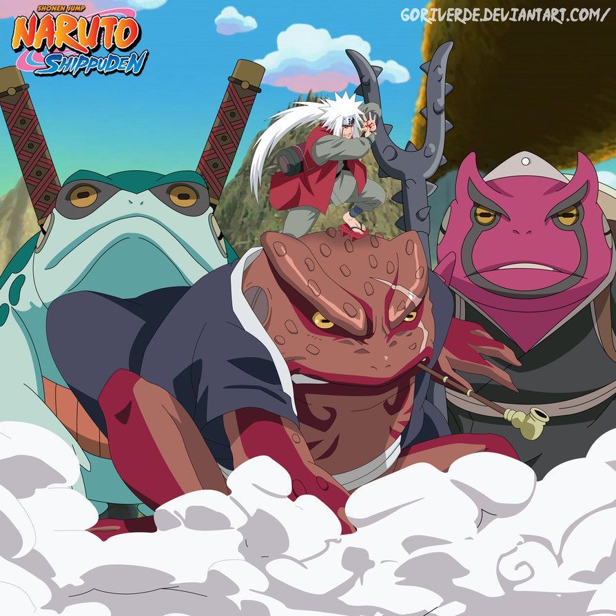 Naruto And Toad Sage Wallpapers Wallpaper Cave