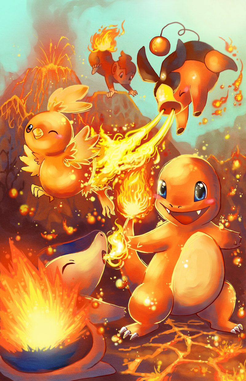 Fire Pokémon Wallpapers Wallpaper Cave