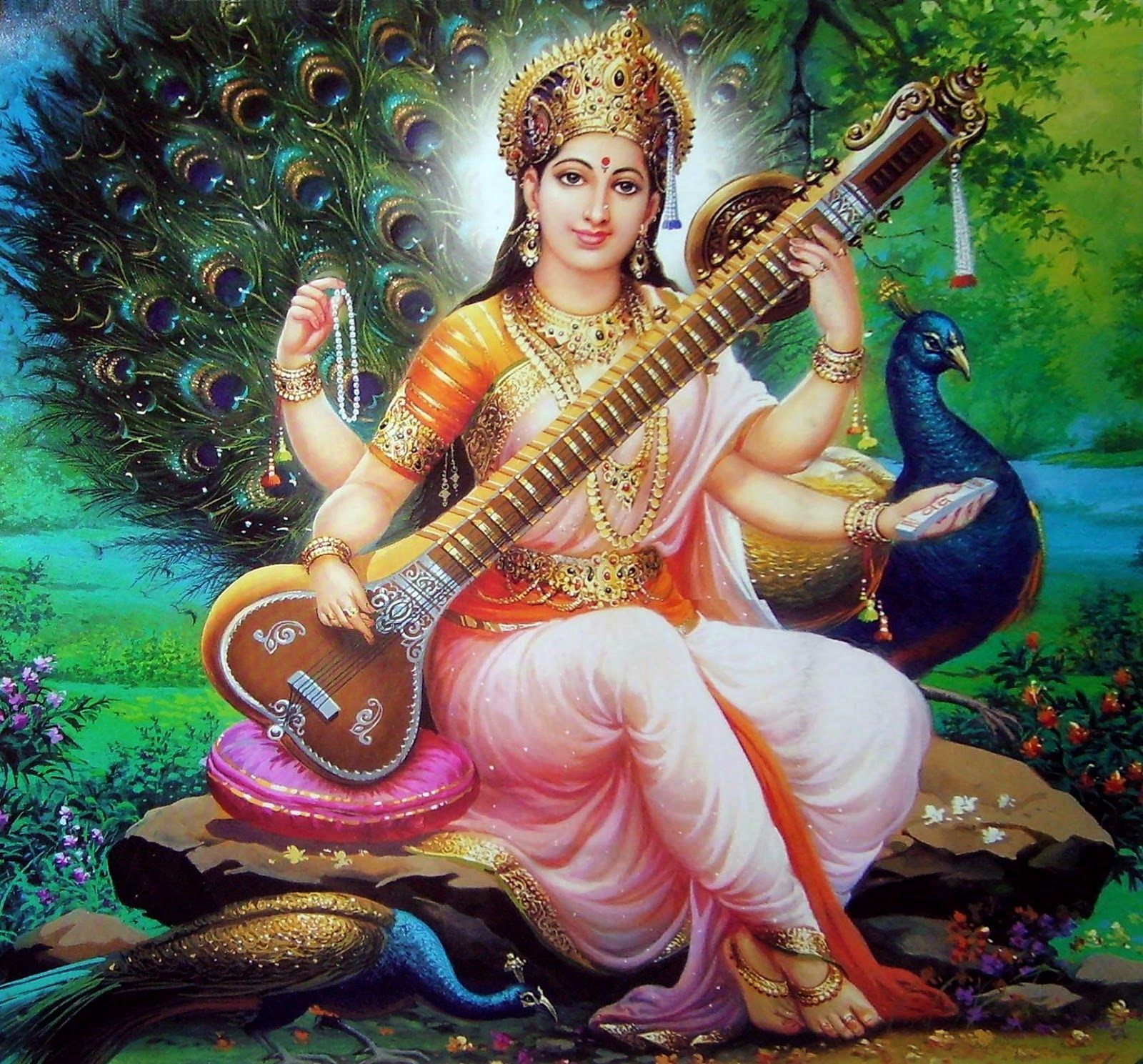 Lord Saraswati Wallpapers Wallpaper Cave