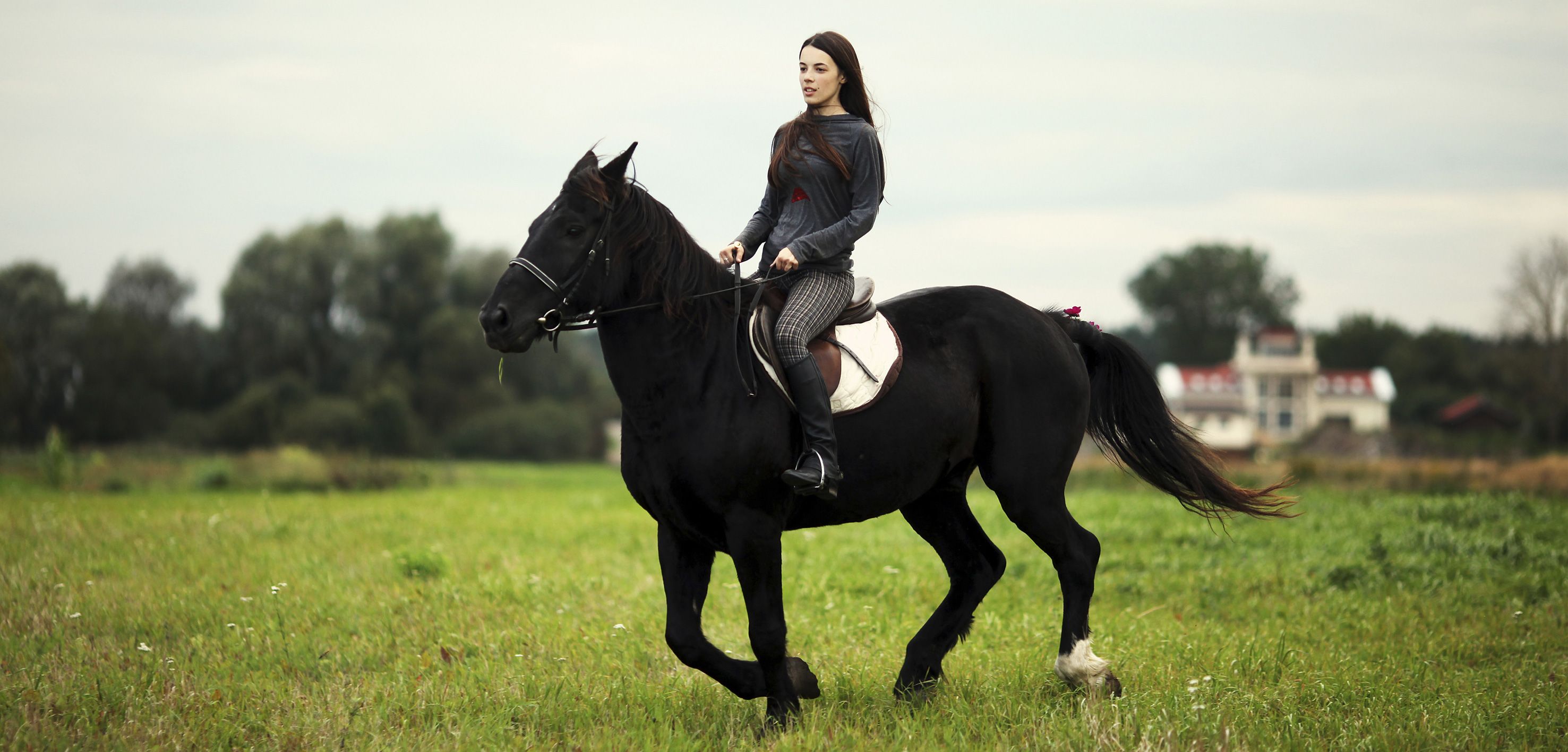 Girls Riding Horse Wallpapers Wallpaper Cave