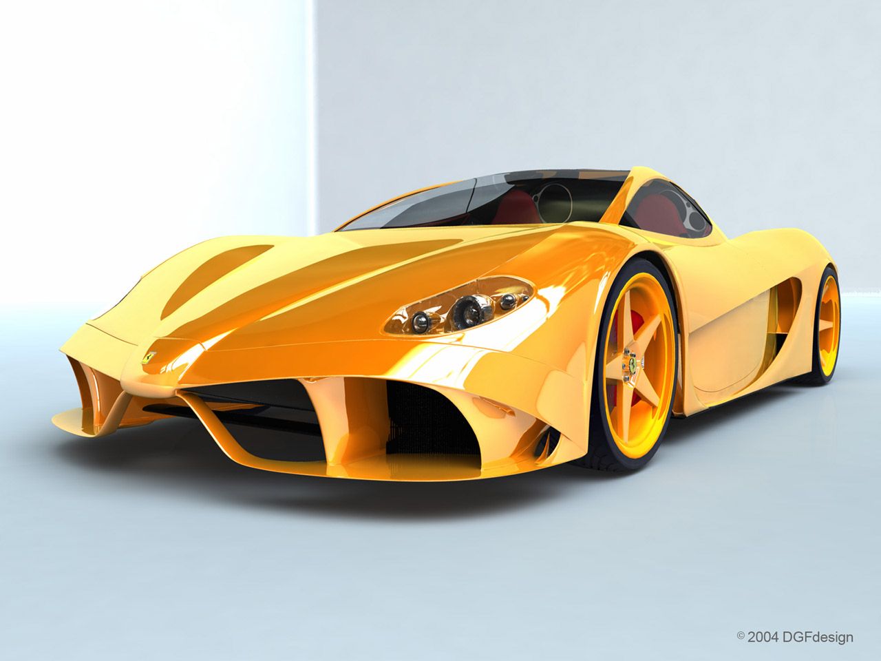 Gold Ferrari Wallpapers Wallpaper Cave