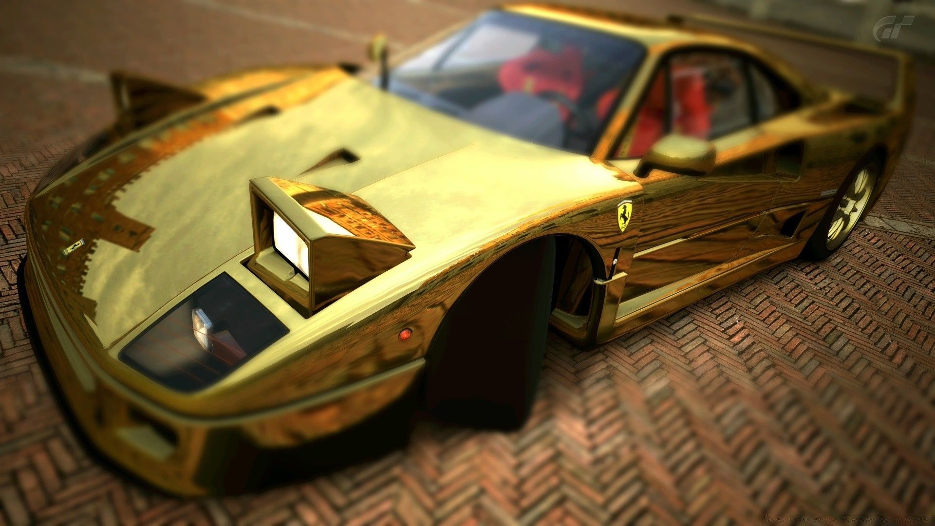 Gold Ferrari Wallpapers Wallpaper Cave