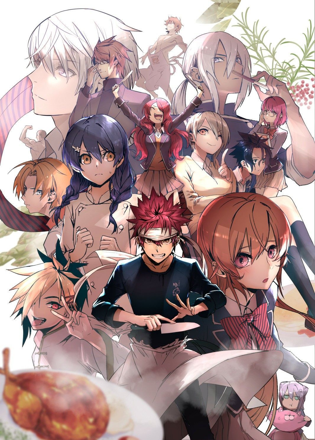 Food Wars Phone Wallpapers Wallpaper Cave