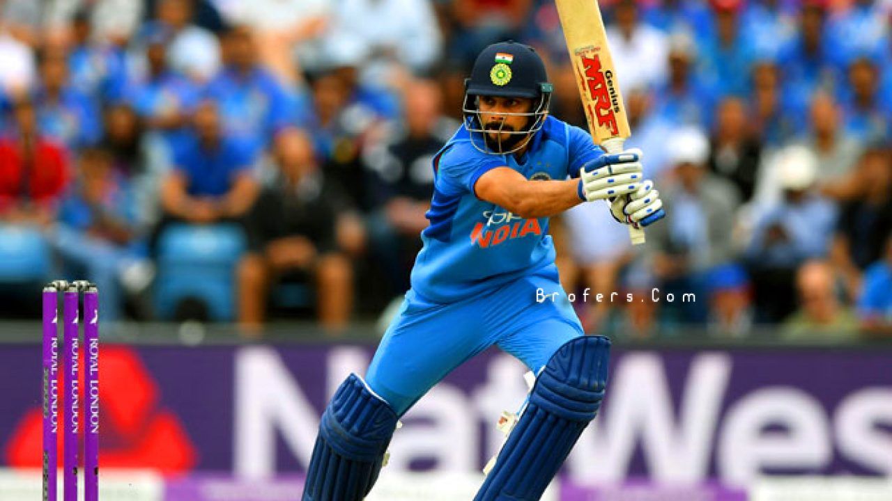 Virat Kohli Batting Wallpaper