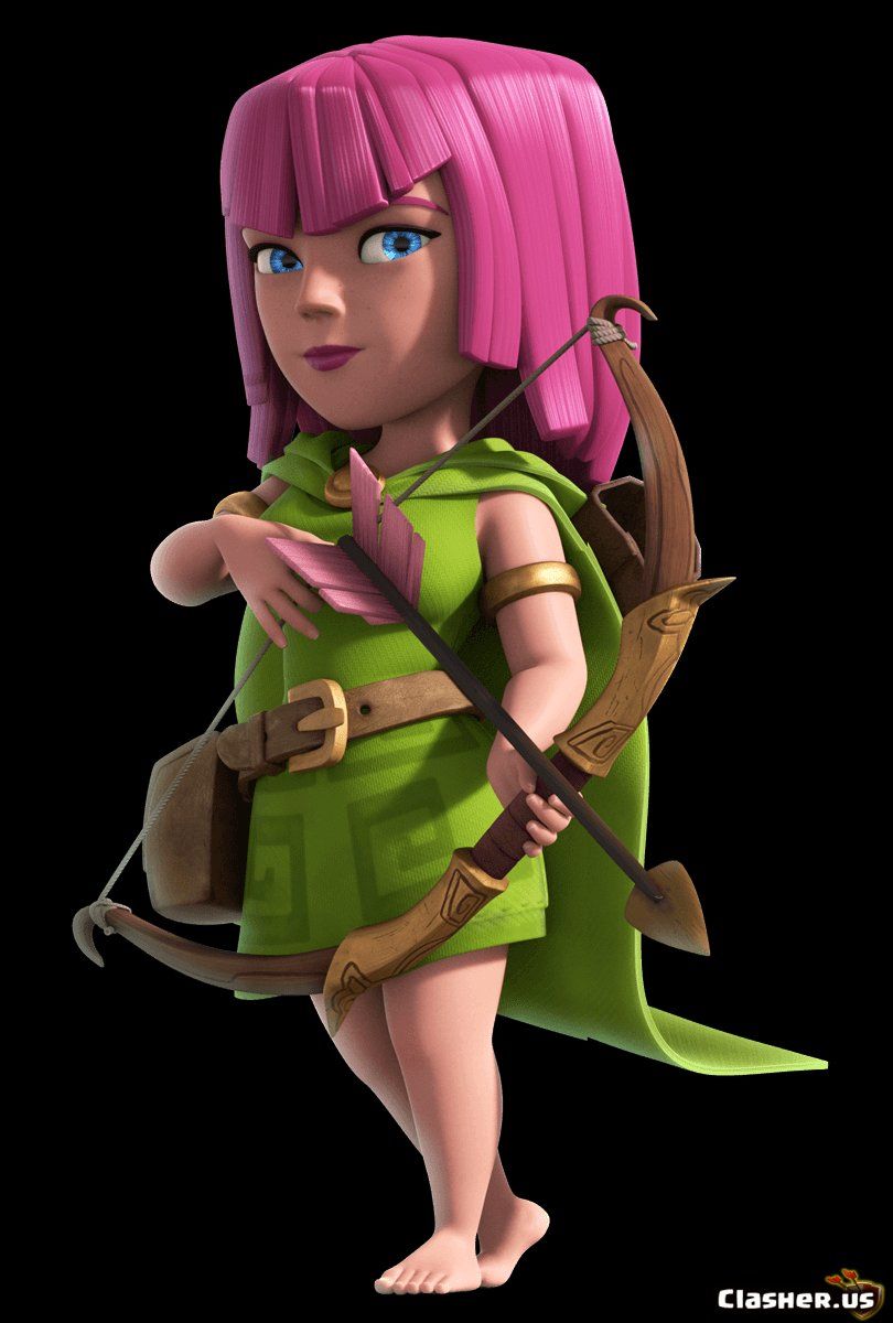 Clash Of Clans Archer Wallpapers Wallpaper Cave