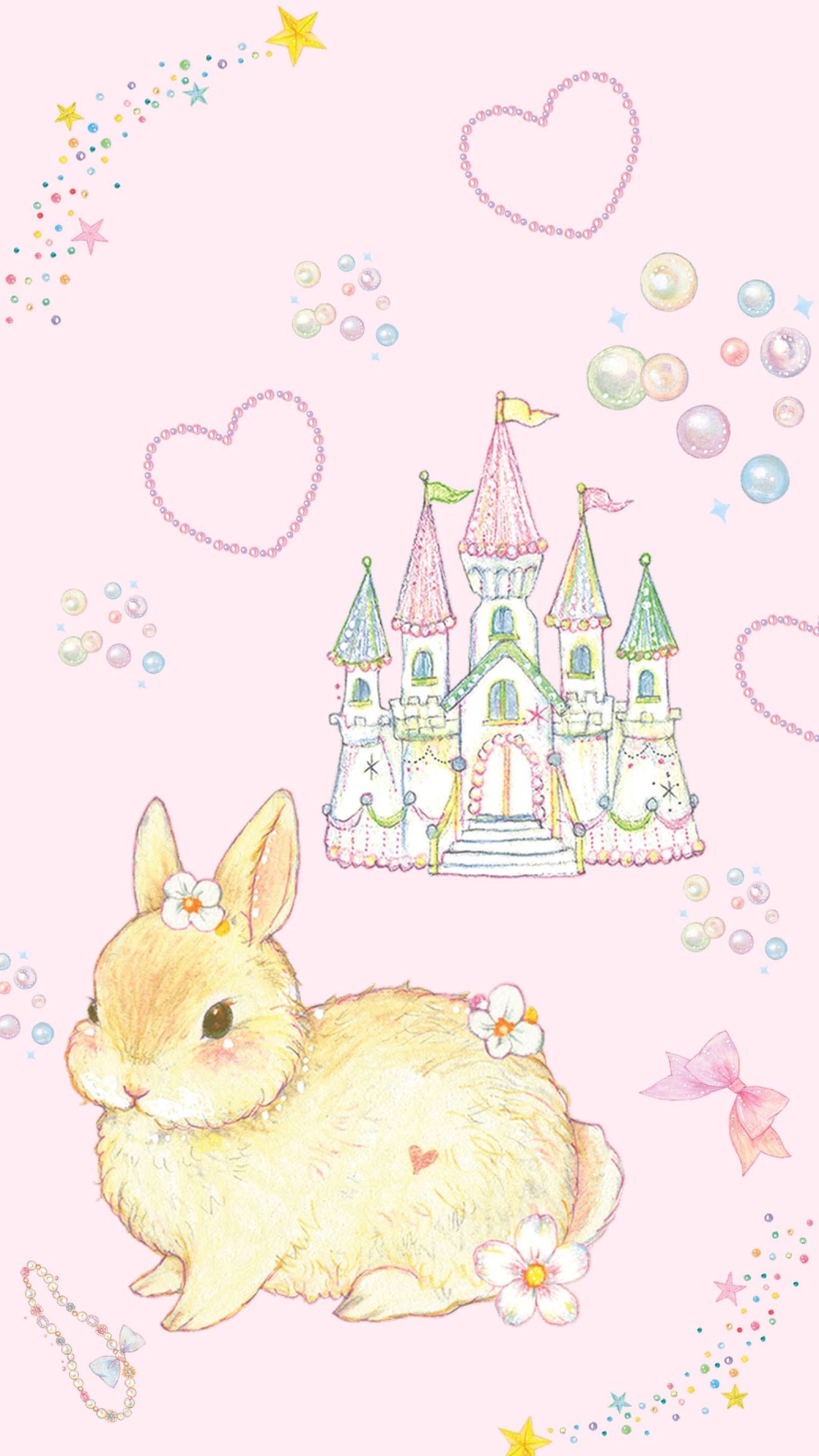 Kawaii Bunny iPhone Wallpapers Wallpaper Cave