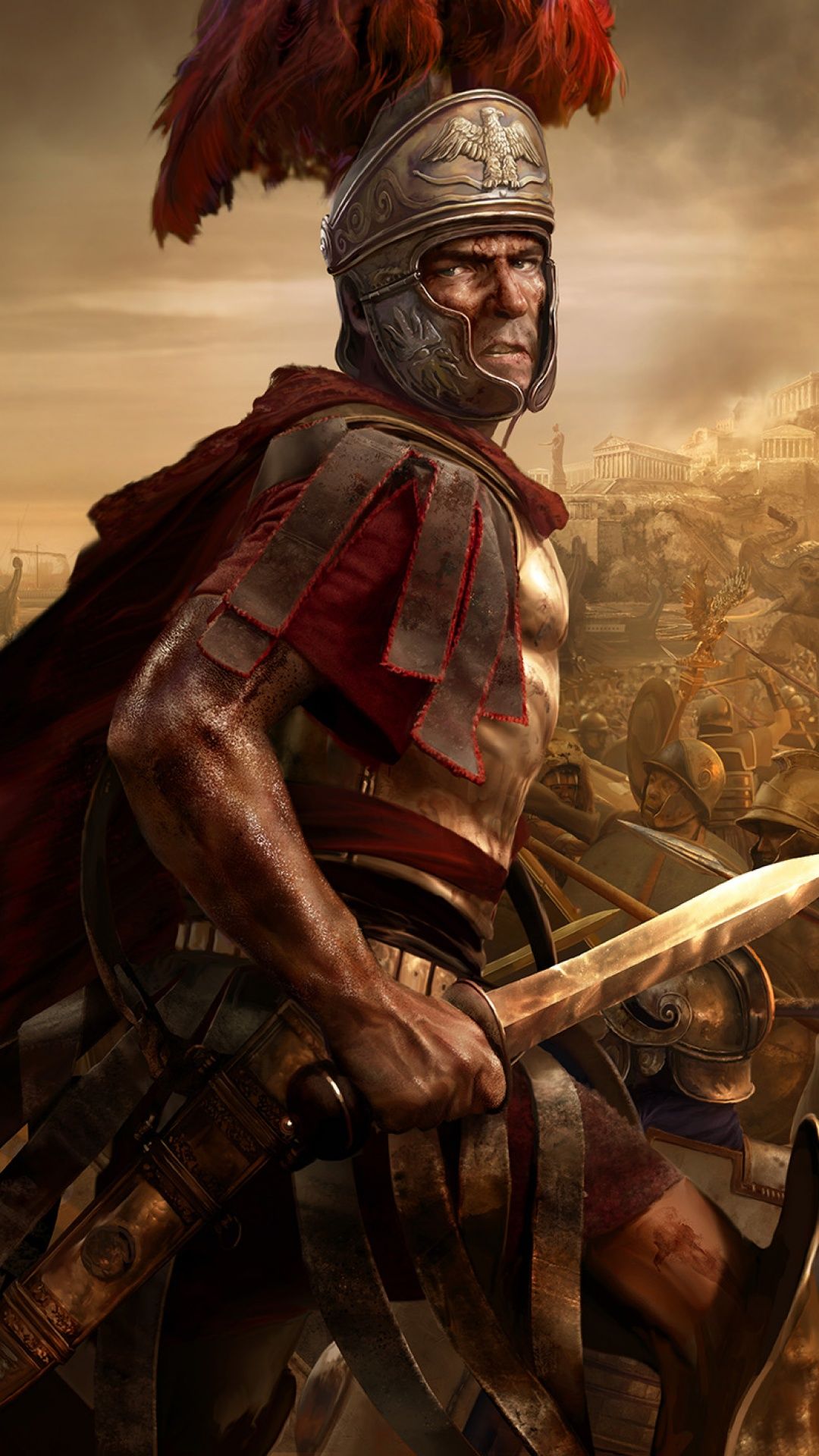 Roman Warrior Mobile Wallpapers Wallpaper Cave