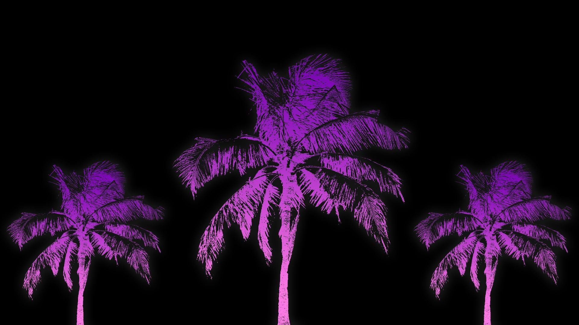 Purple Palm Trees HD Wallpapers Wallpaper Cave