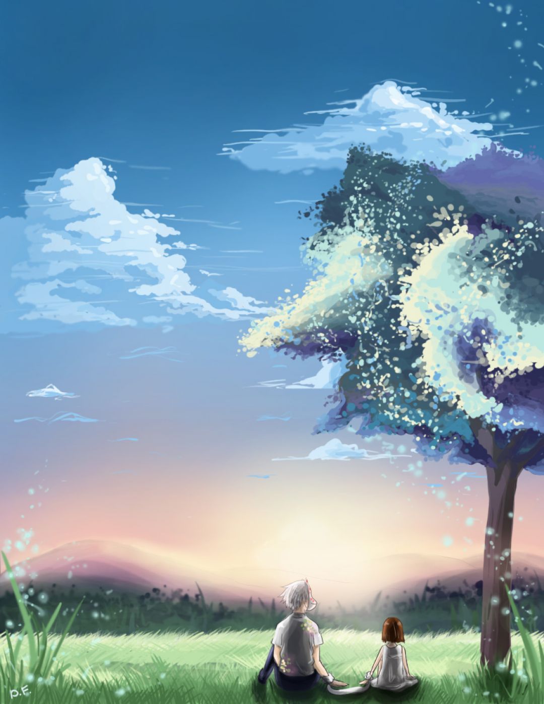 Anime Hotarubi No Mori E Wallpapers Wallpaper Cave