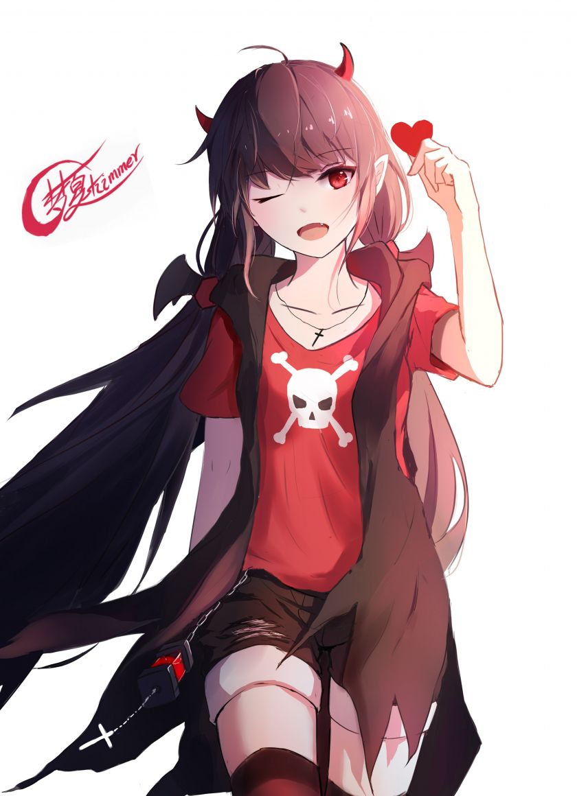 Devil Girl Anime HD Wallpapers Wallpaper Cave
