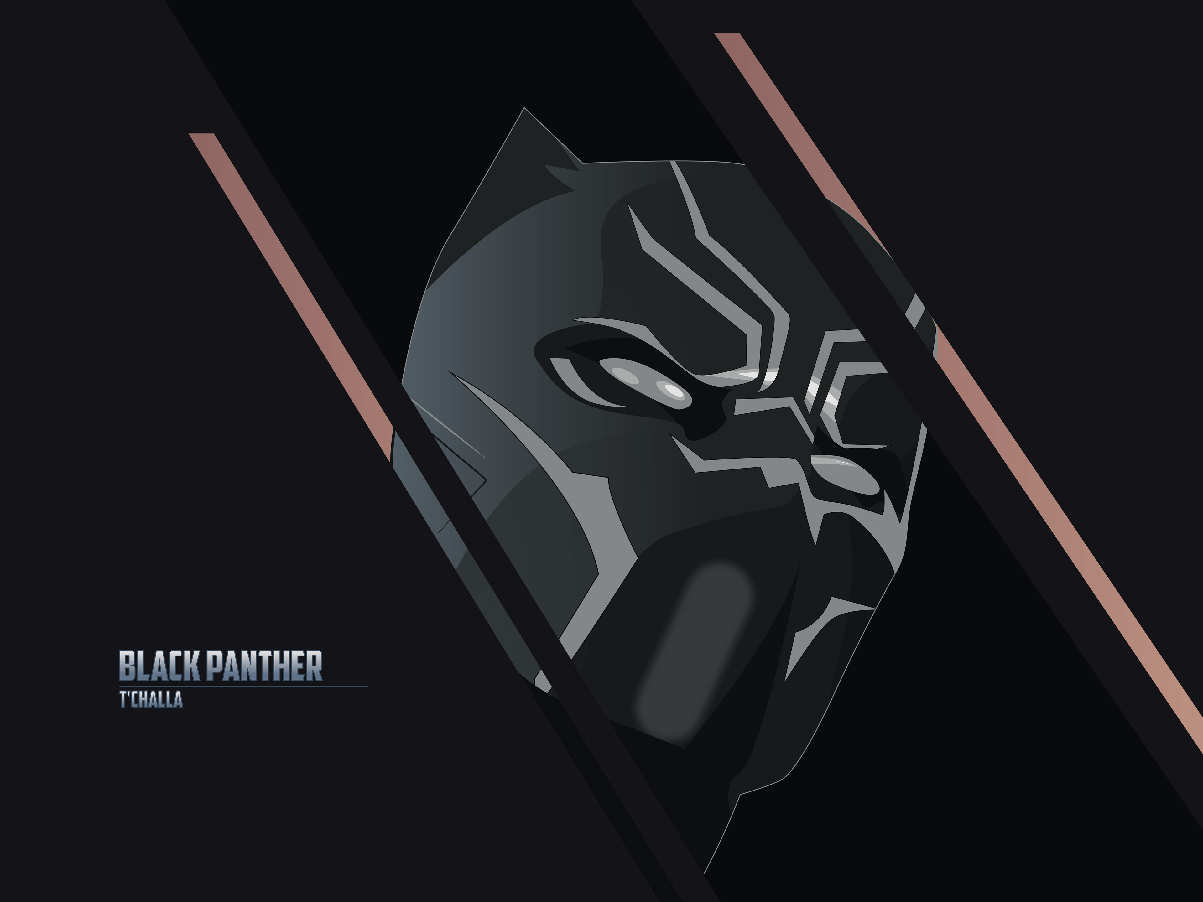 Black Panther Minimalist Wallpapers Wallpaper Cave