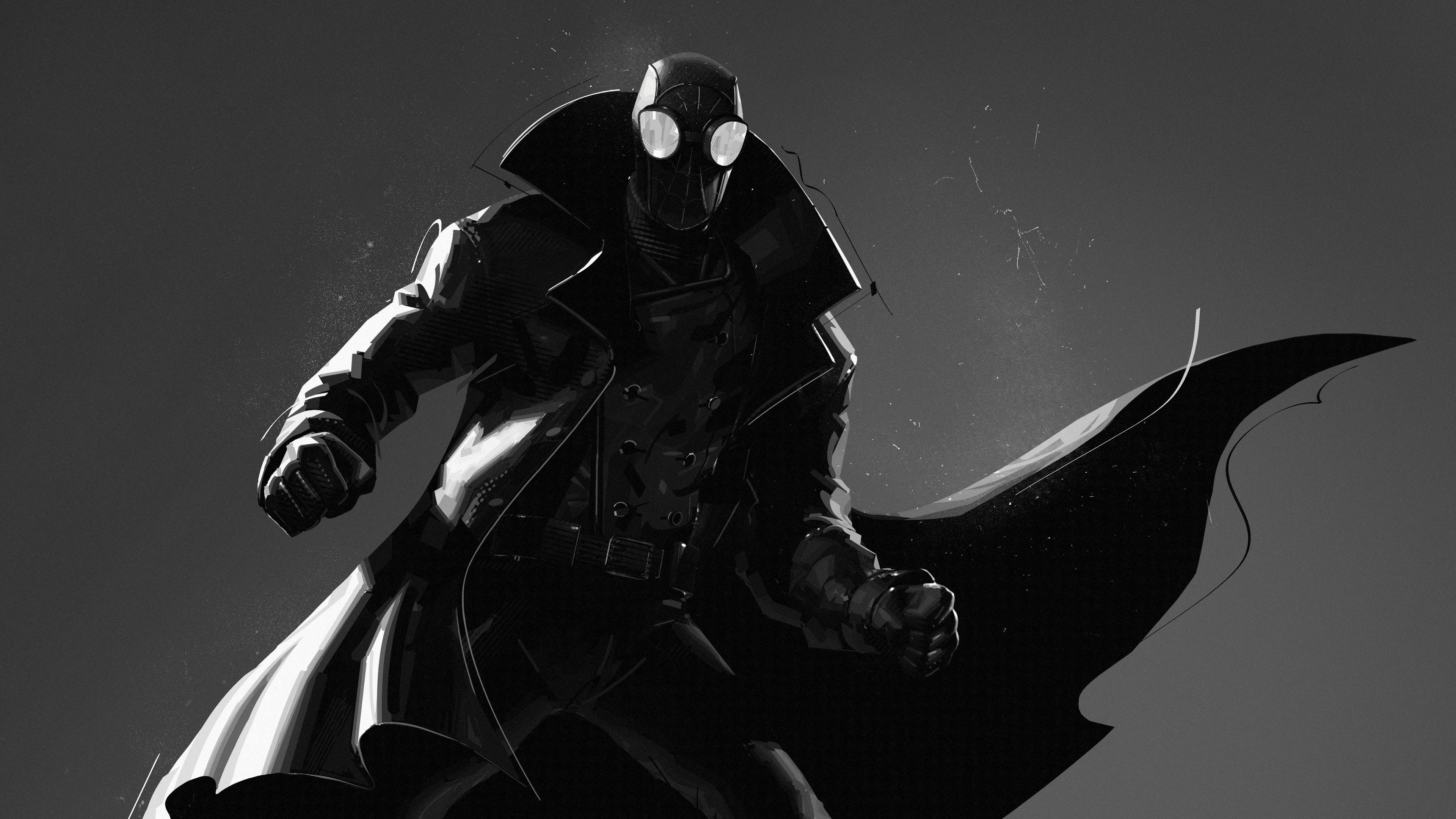 SpiderMan Noir Marvel Comics Wallpapers Wallpaper Cave