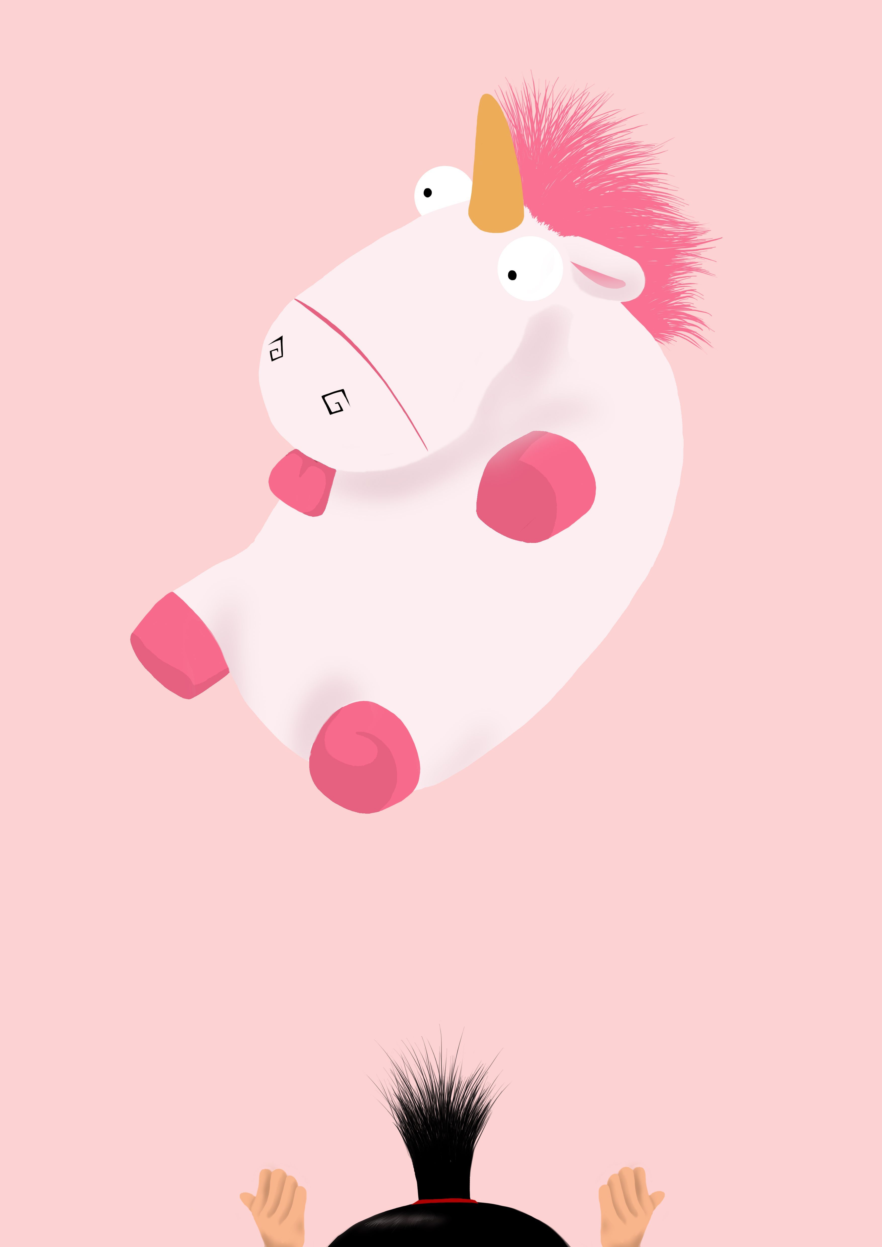 Pink Fluffy Unicorn Wallpapers Wallpaper Cave