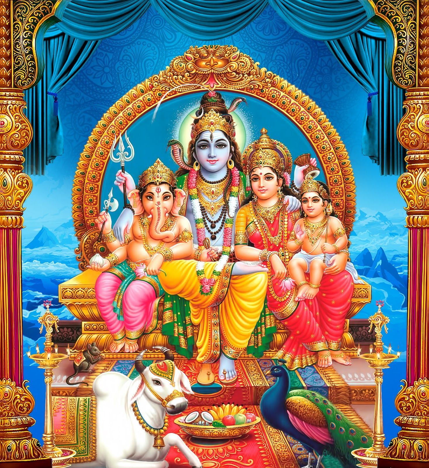 Shiva And Parvati Wallpapers Wallpaper Cave