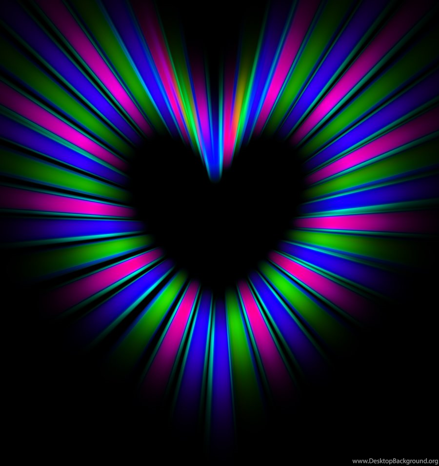 Rainbow Hearts Wallpapers Wallpaper Cave