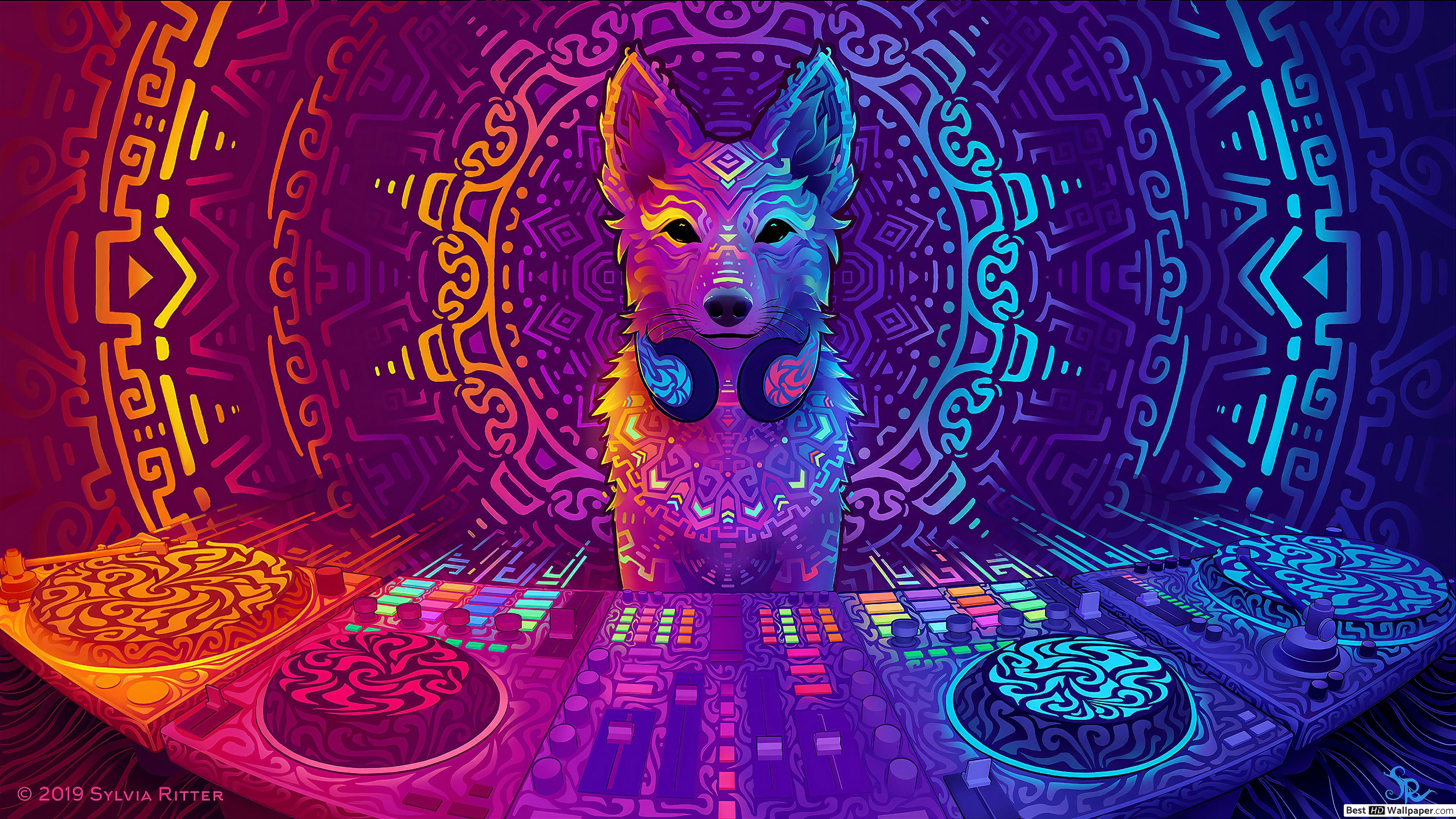 Rainbow Fox Wallpapers Wallpaper Cave