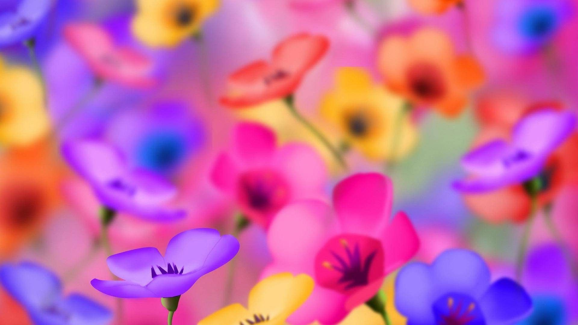 Neon Flowers Wallpapers Wallpaper Cave