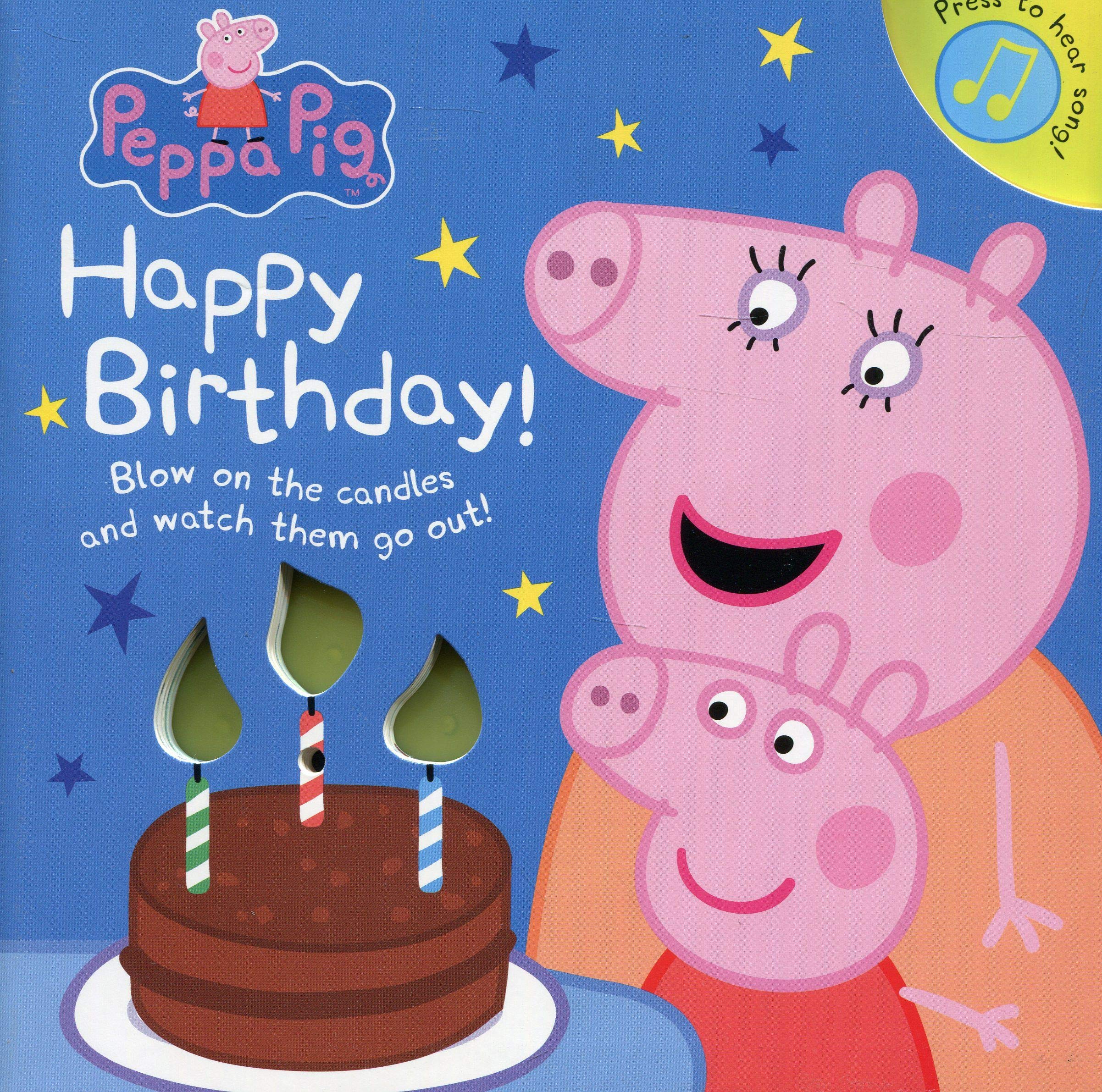 Peppa Pig Birthday Wallpapers Wallpaper Cave