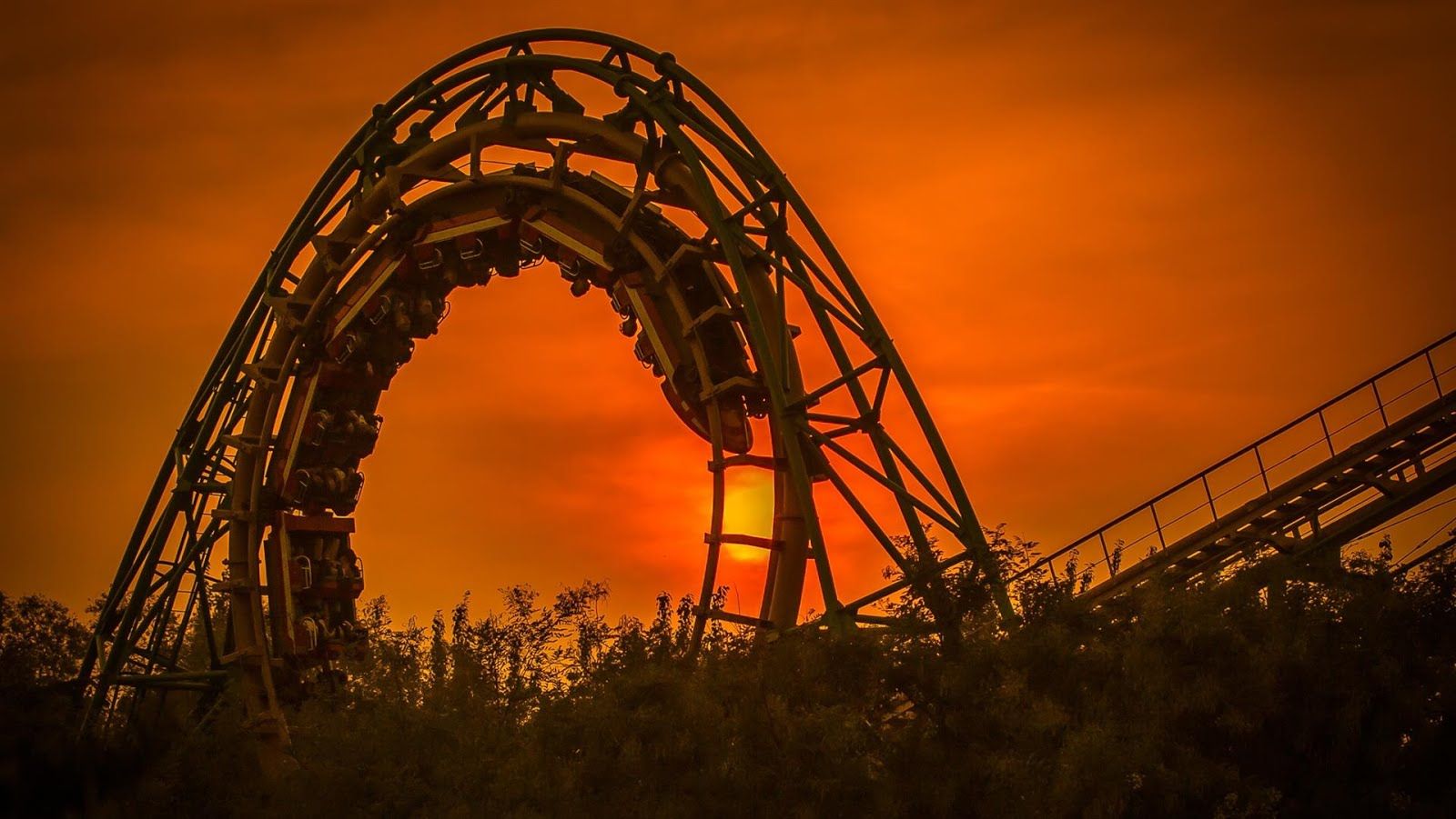 Roller Coasters Wallpapers Wallpaper Cave