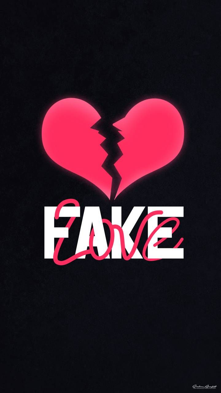 Love Is Fake Wallpapers Wallpaper Cave