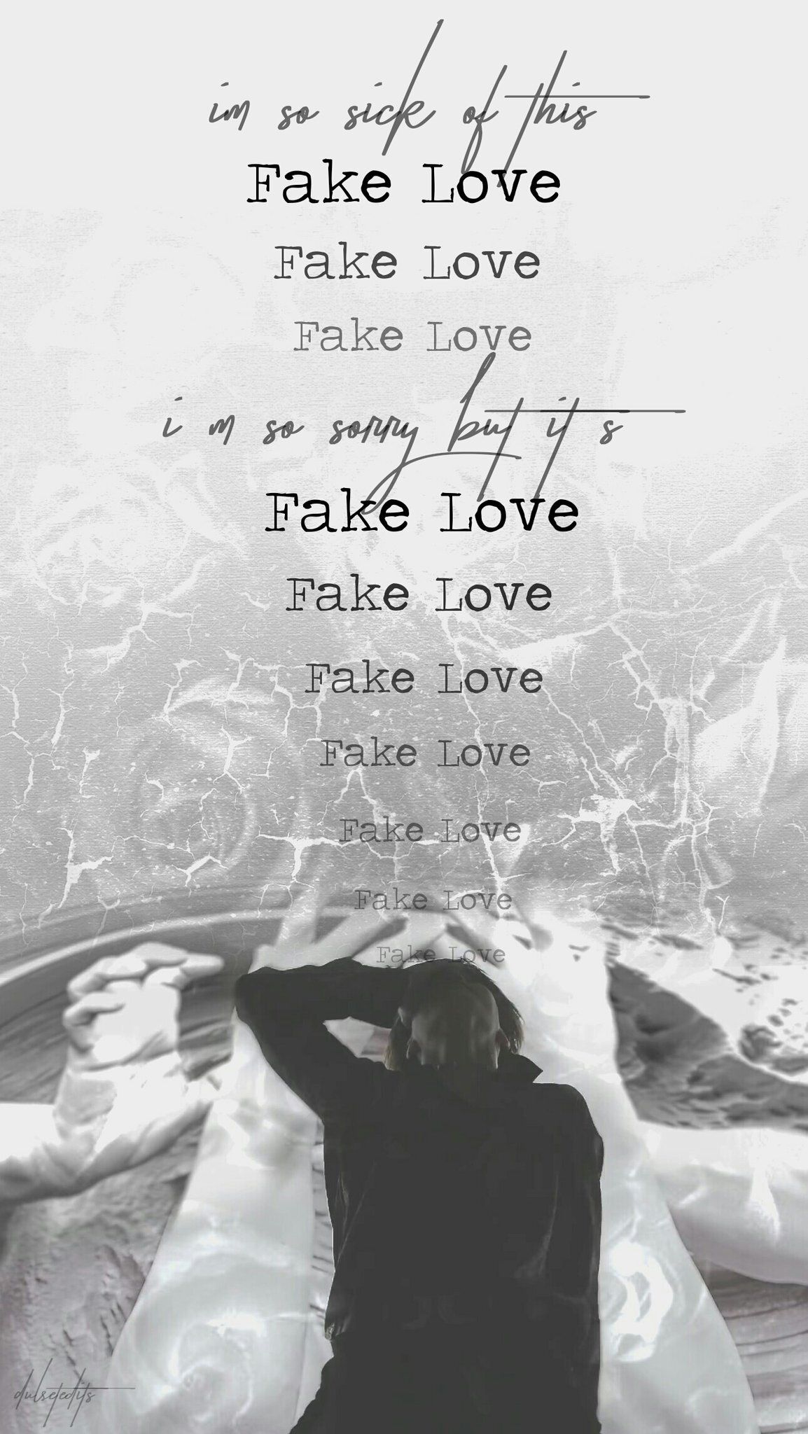 Love Is Fake Wallpapers Wallpaper Cave