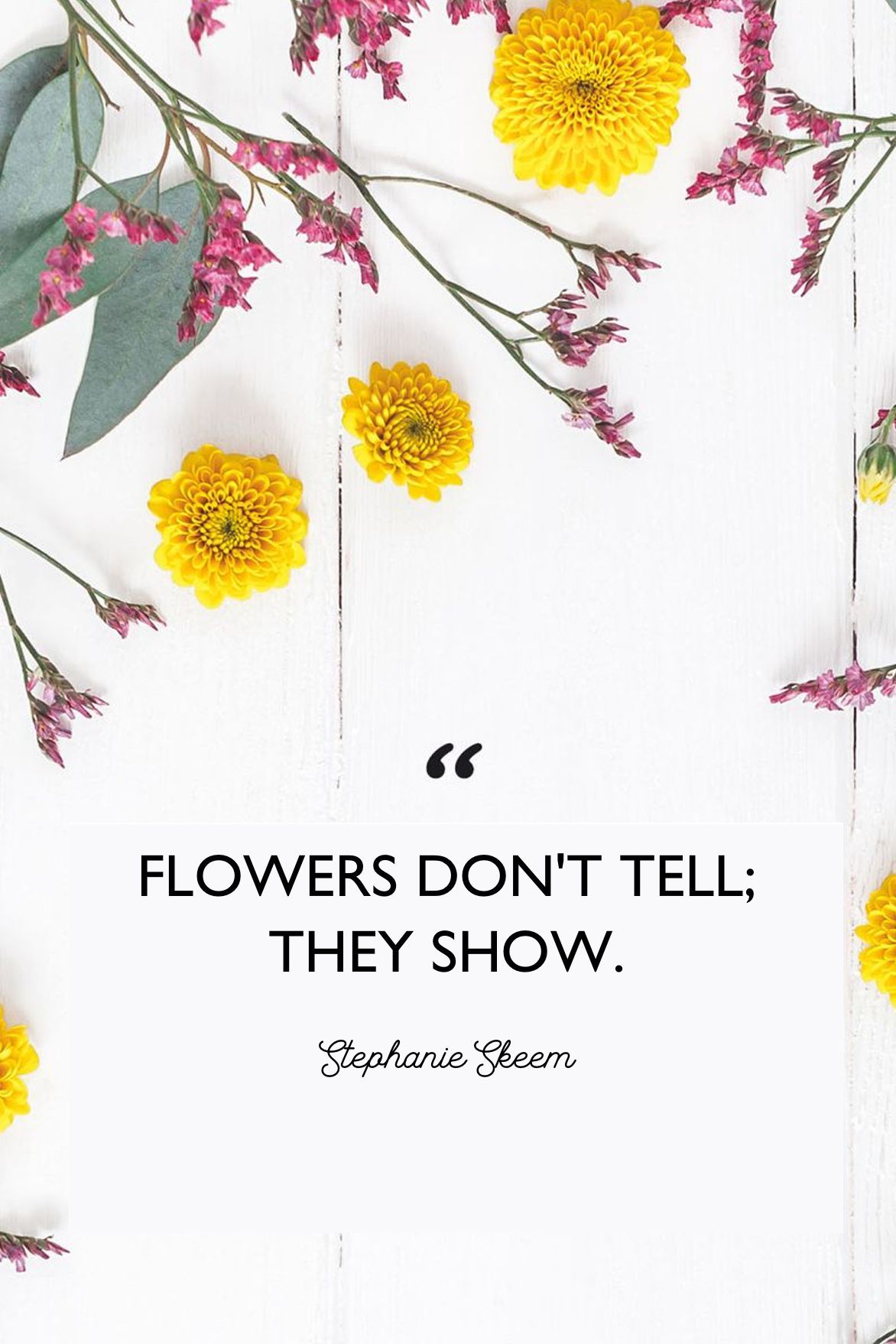 Aesthetic Flower Quote HD Wallpapers Wallpaper Cave
